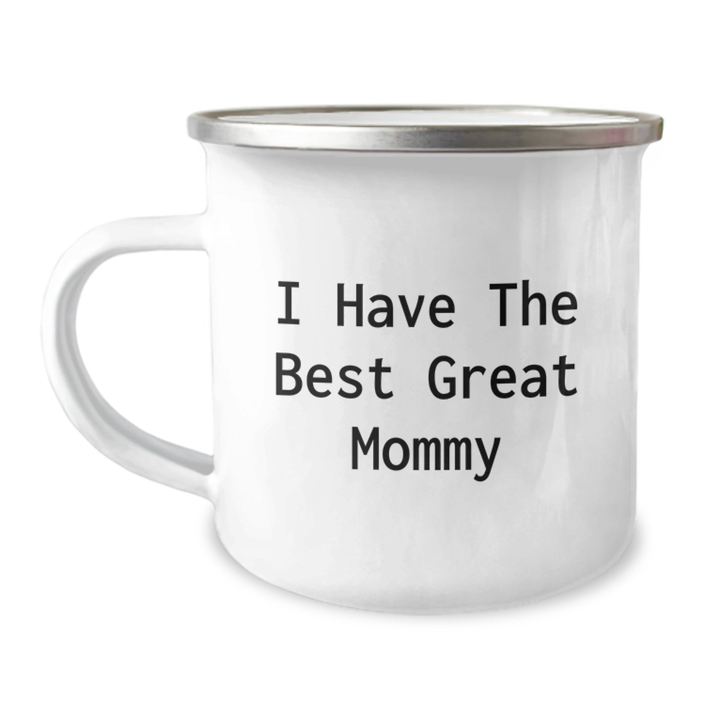 Funny Mommy Camping Mug, Great Mommy Quote Gifts for Mommy from Family, Dad's Unique Father's Day Unique Gifts - Image 1