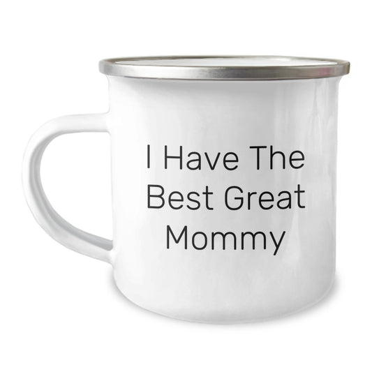 Gifts from Family for the Best Great Mommy Camping Mug, Funny Quote, Unique Gifts for Mom, Father's Day Unique Mugs - Image 1