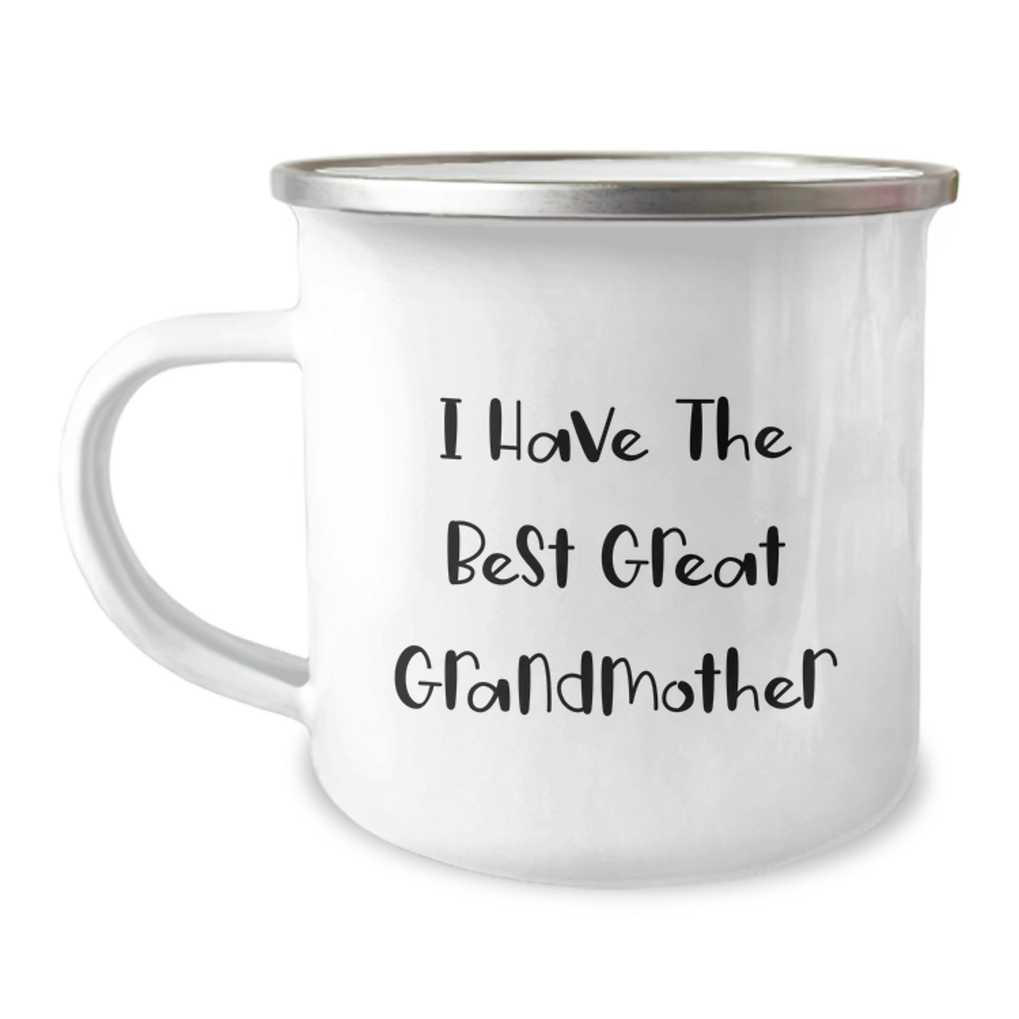 Funny Grandmother Gifts for Valentine's, Gifts from Family - Great Grandmother Camping Mug, 'I Have The Best' - Image 1