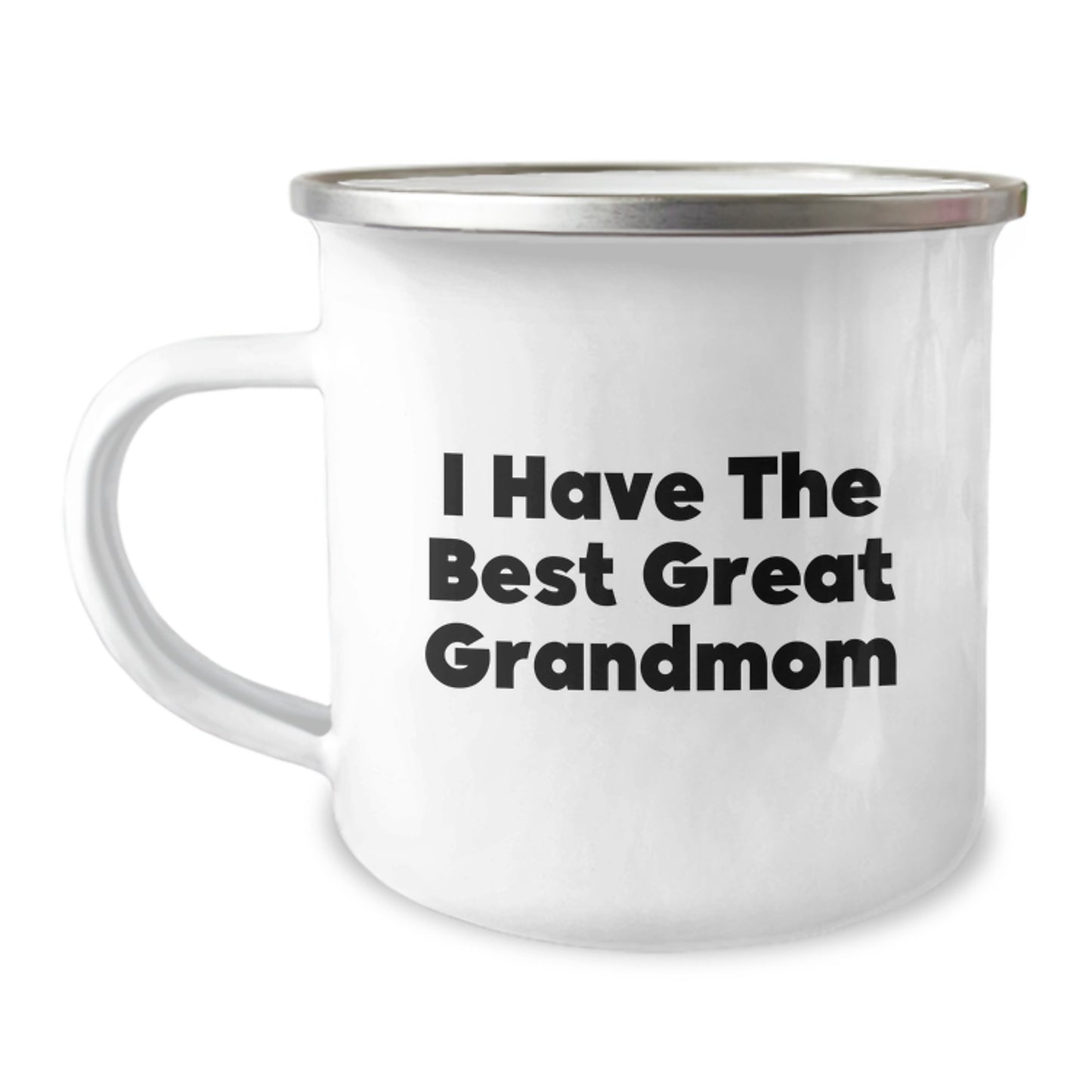 Funny Grandmom Gifts for Dad on Father's Day - Camping Mug, I Have The Best Great Grandmom, Gifts from Family - Image 1