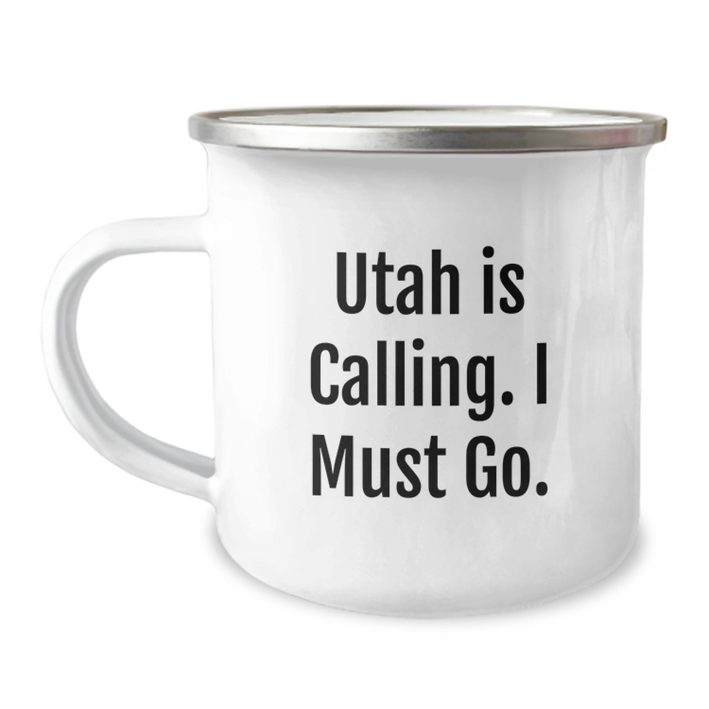 Utah Camping Mug - 'Utah Is Calling. I Must Go.' Funny Gift for Utah Men and Women, Unique Christmas Unique Gifts from Friends and Family - Image 1