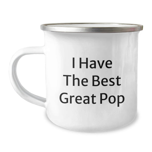 Funny Pop Camping Mug Gifts for Mom - Great Pop Quote, Perfect Pop Gift for Camping, Mother's Day Unique Gifts from Family - Image 1