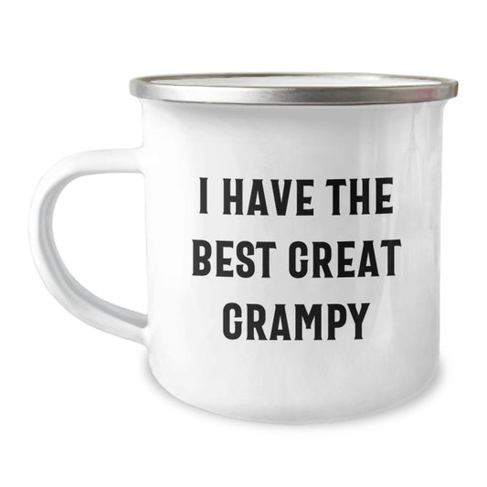 Funny Grampy Gifts from Men for Valentine's Unique Camping Mugs - I Have The Best Great Grampy - Image 1