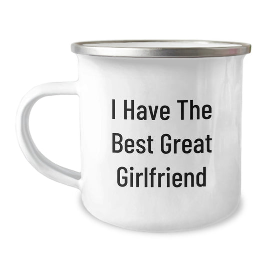 Funny Gifts from Men for Sweetheart - I Have The Best Great Sweetheart Graduation Unique Presents for Her Camping Mug - Image 1