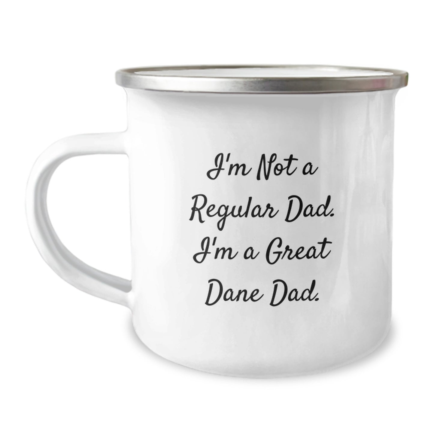 Funny Great Dane Dad Gifts for Men - Great Dane Camping Mug - Birthday Unique Gifts from Dad to Great Dane Lover - Image 1