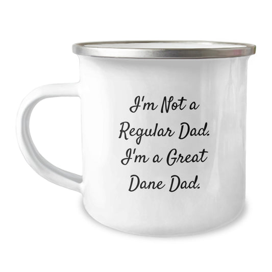Funny Great Dane Dad Gifts for Men - Great Dane Camping Mug - Birthday Unique Gifts from Dad to Great Dane Lover - Image 1