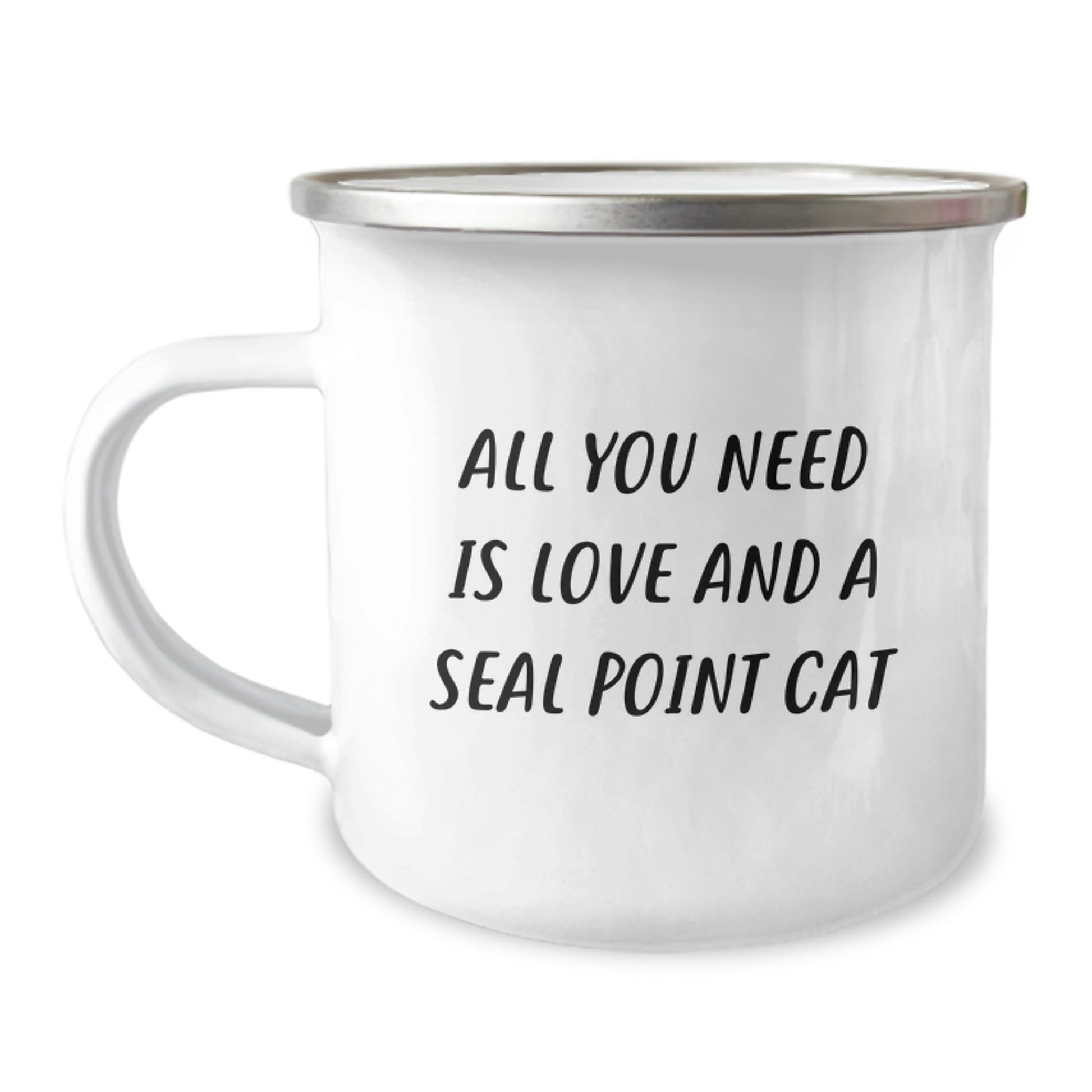 Funny Seal Point Cat Gifts from Friends for Birthday Unique Mug - Image 1