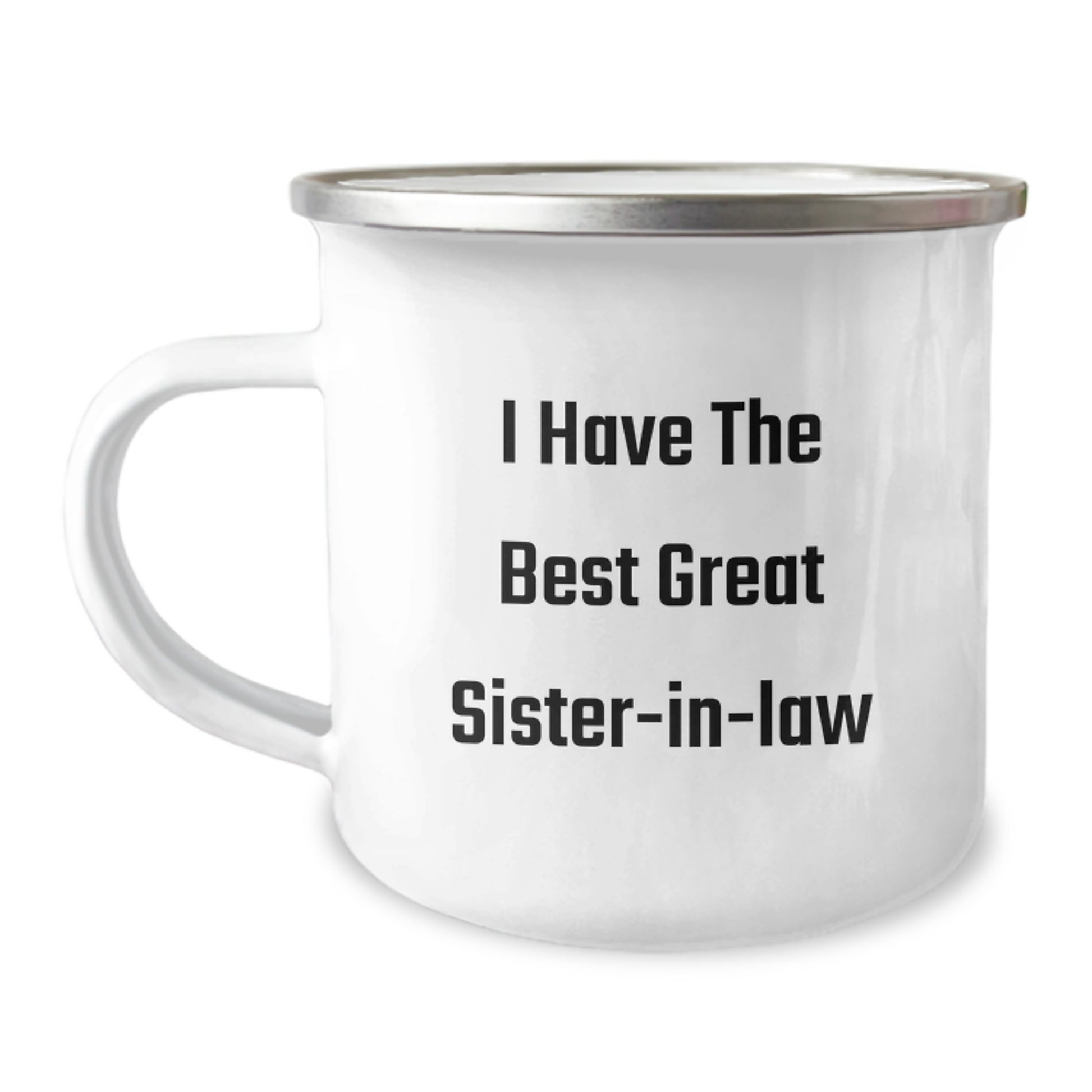 Funny Sister-in-law Gifts from Men, Great Sister-in-law Camping Mug for Birthday Unique Gifts - Image 1