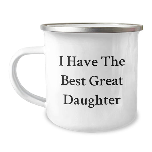 Sweet Daughter Camping Mug Gifts - Funny Quote from Dad Mom Friends Family, Great Daughter Love, Valentine's Unique Presents, Gifts from Men Women Family - Image 1