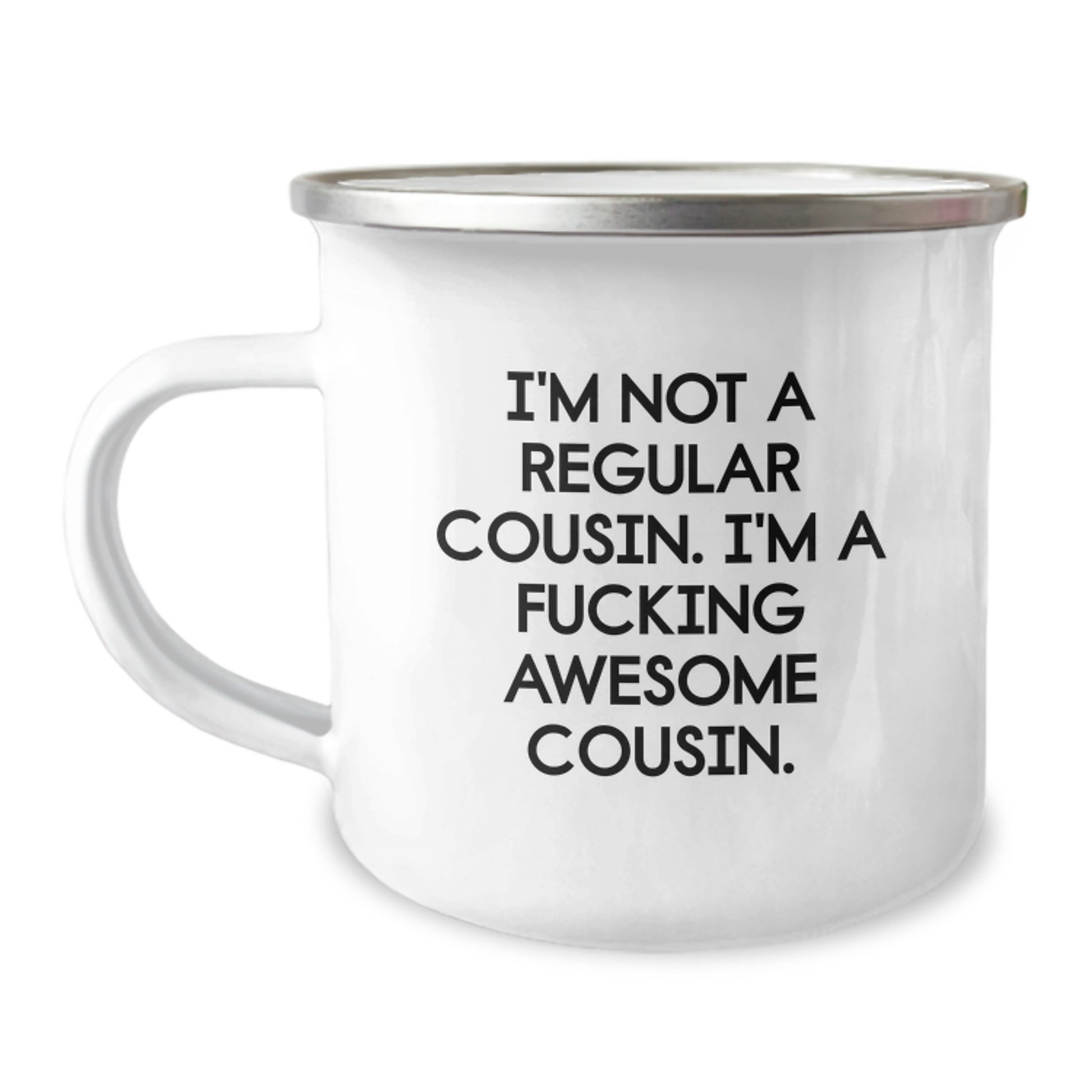 Funny Cousin Gifts for Christmas Funny Awesome Cousin Camping Mug Gifts from Men to Women Cousin - Image 1