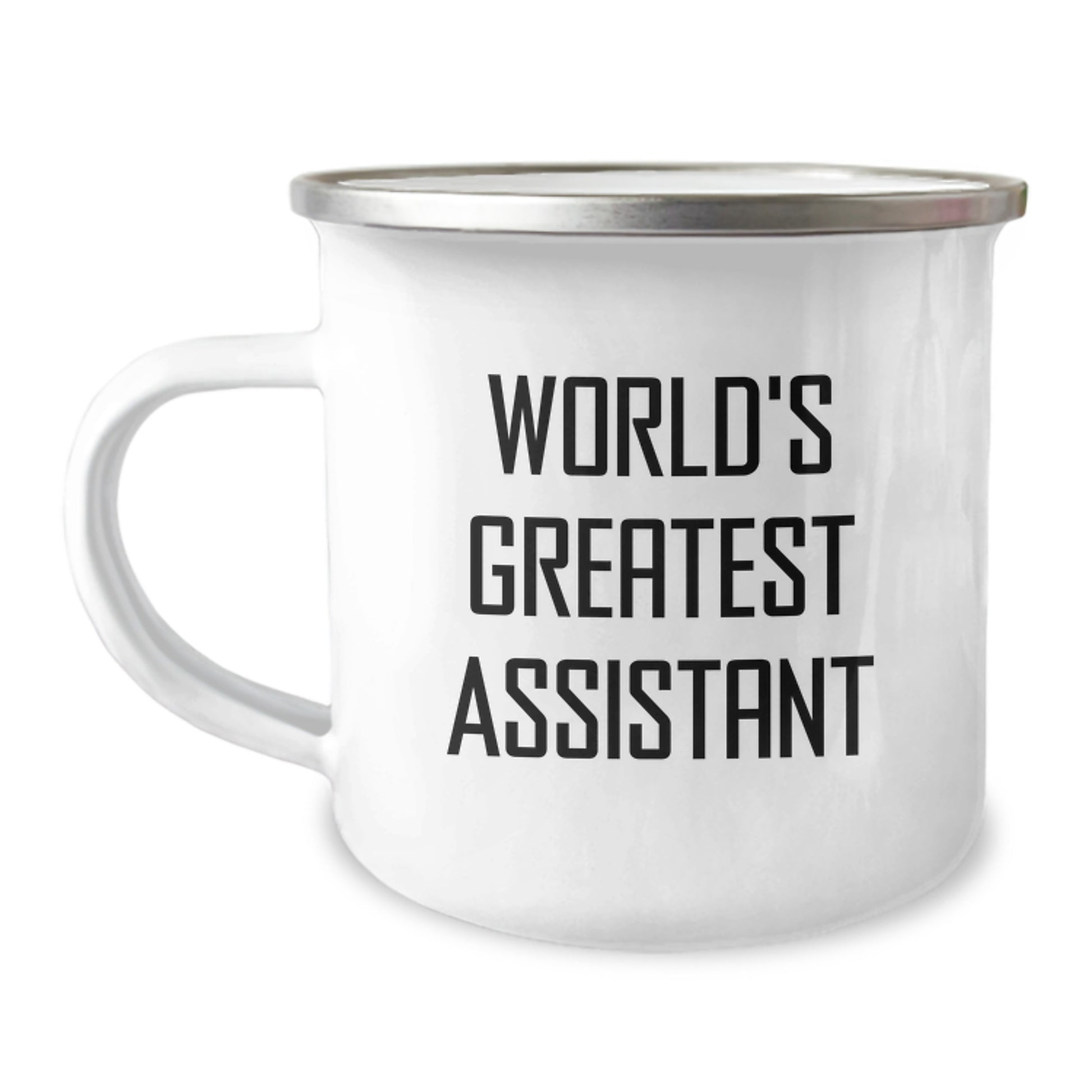 Funny World's Greatest Assistant Gifts for Men - Christmas Unique Camping Mug - Image 1
