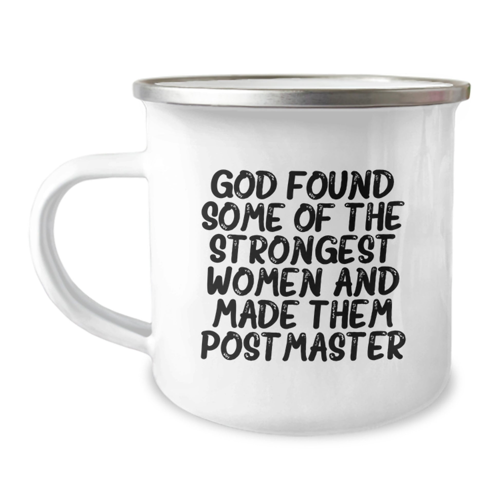 Funny Postmaster Quotes Gifts from Men to Women Valentine's Unique Camping Mugs - Image 1