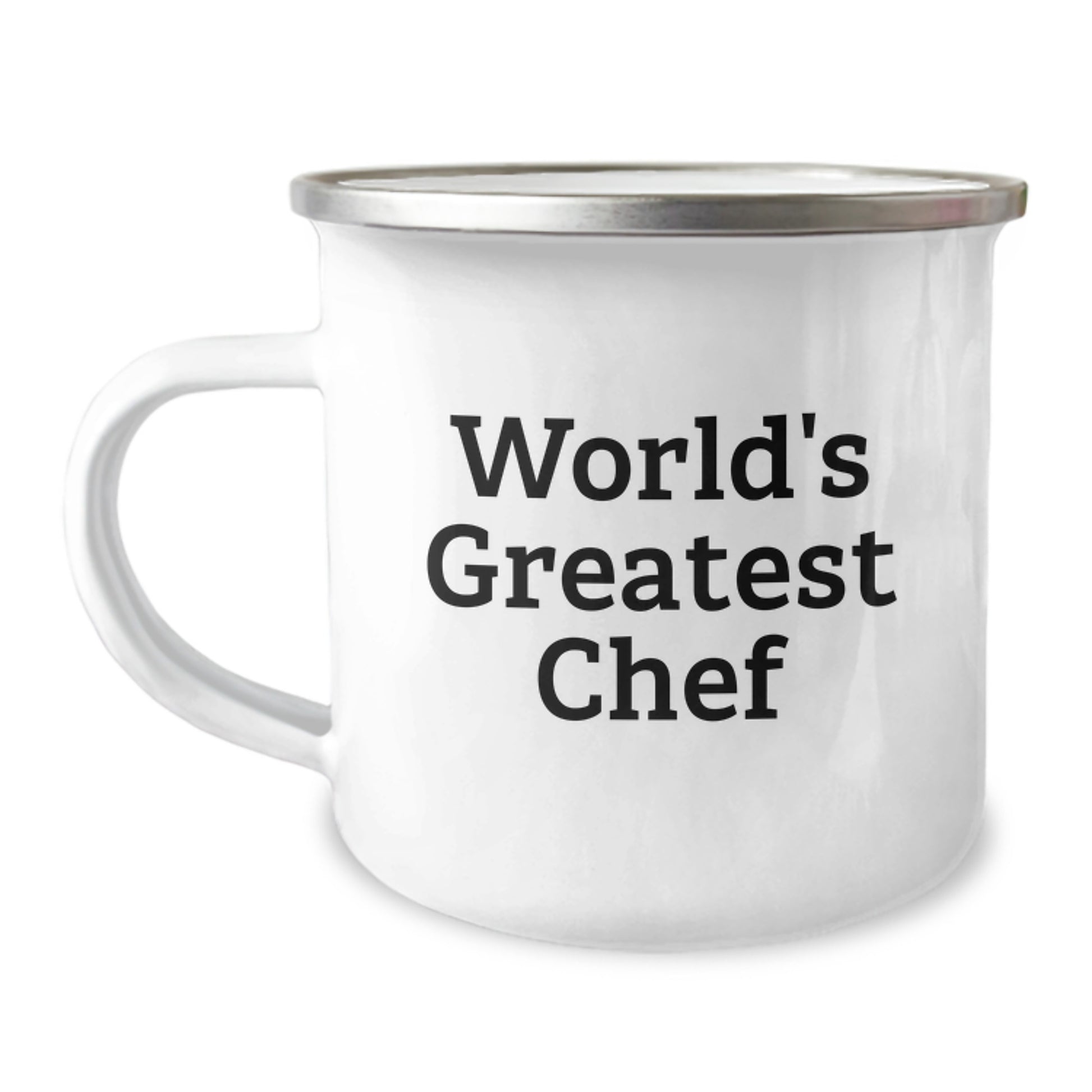 Funny Chef Gifts from Friends, Camping Mug for World's Greatest Chef, Birthday Unique Gifts - Image 1