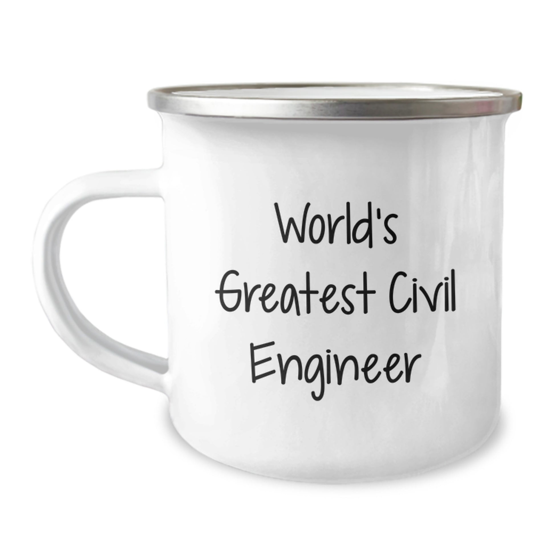 Funny Civil Engineer Birthday Unique Gifts from Friends to Civil Engineer Men Camping Mug - Image 1