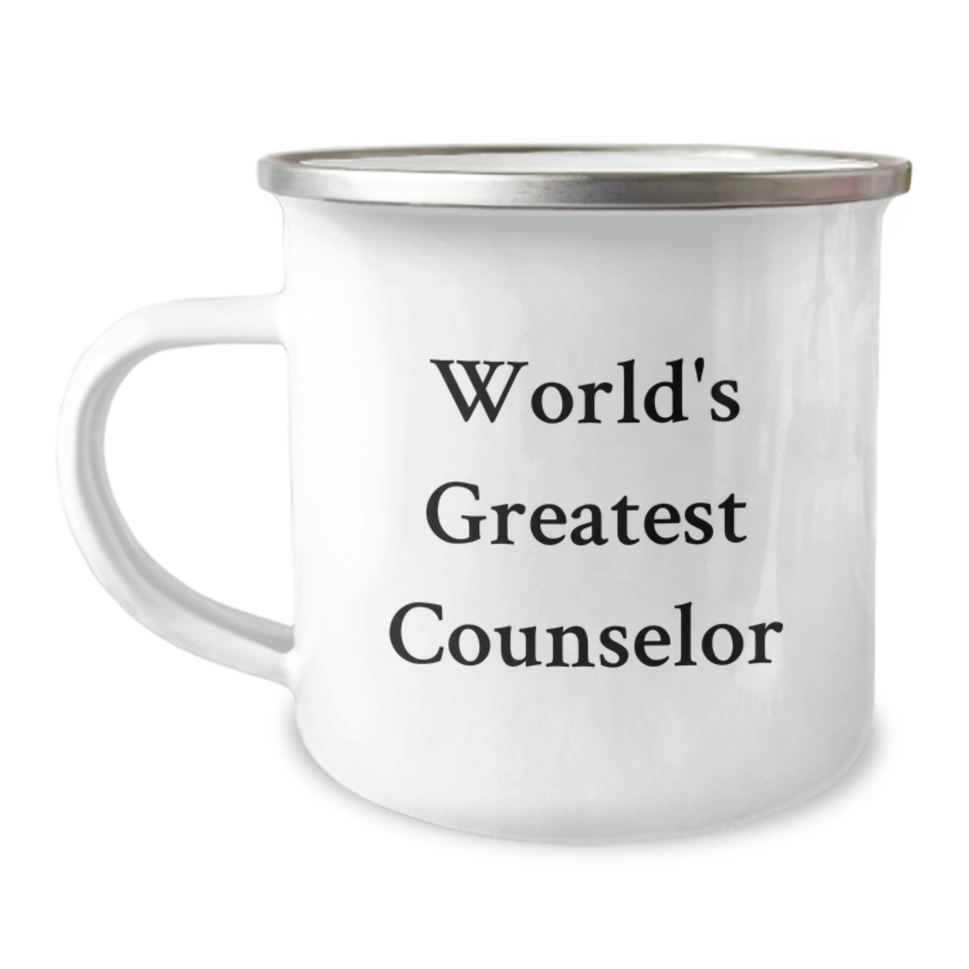 Funny Inspirational Gifts from Men to Counselor for Graduation Unique Camping Mug - Image 1