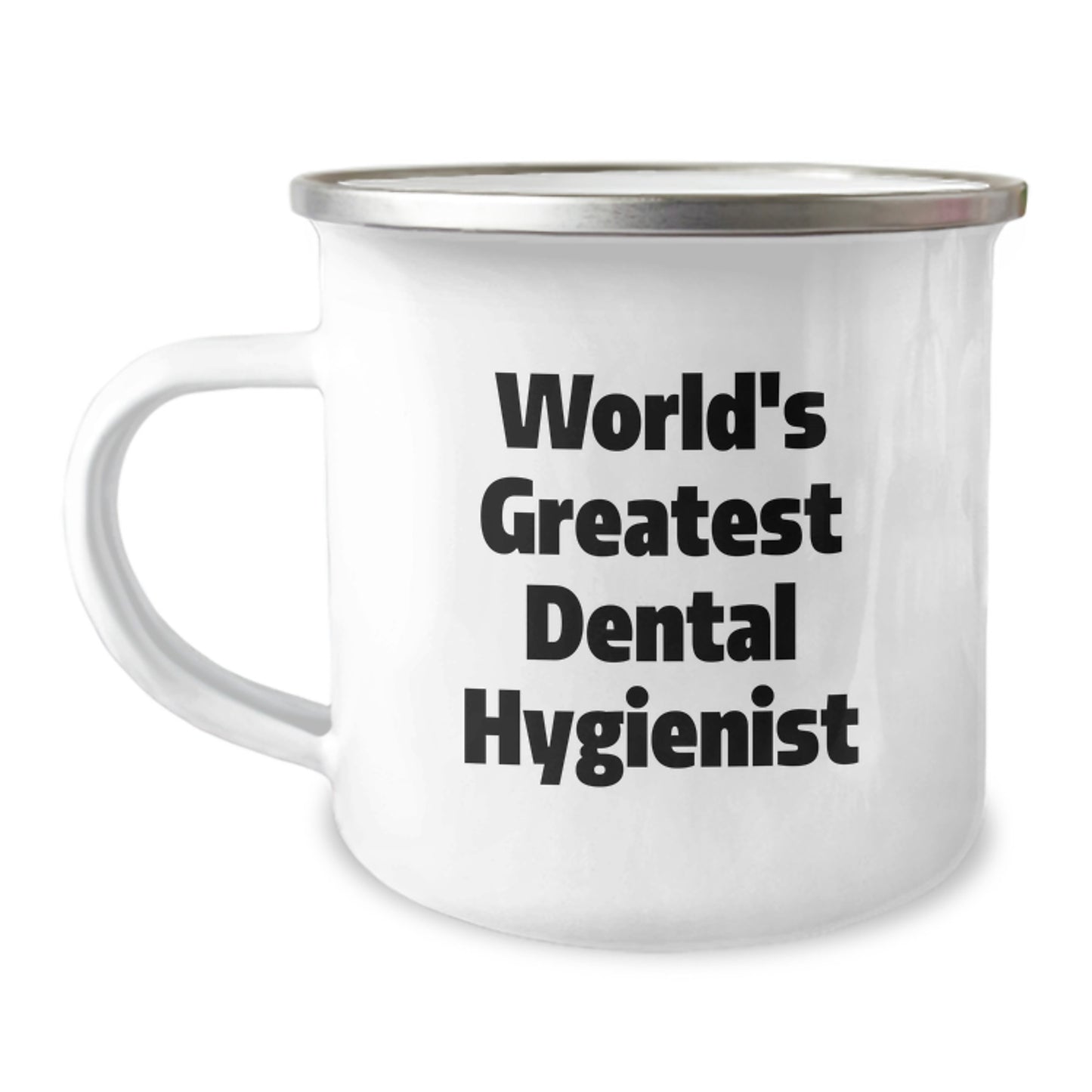 Funny Dental Hygienist Camping Mug Gifts from Family for World's Greatest Dad on Father's Day Unique Unique - Image 1
