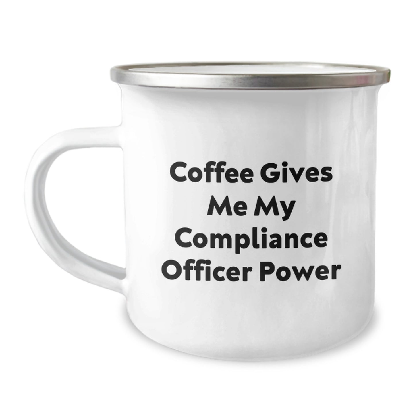 Funny Compliance Officer Gifts for Men, Women, Friends - Compliance Officer Camping Mug Coffee Lover Unique Graduation Gifts - Image 1