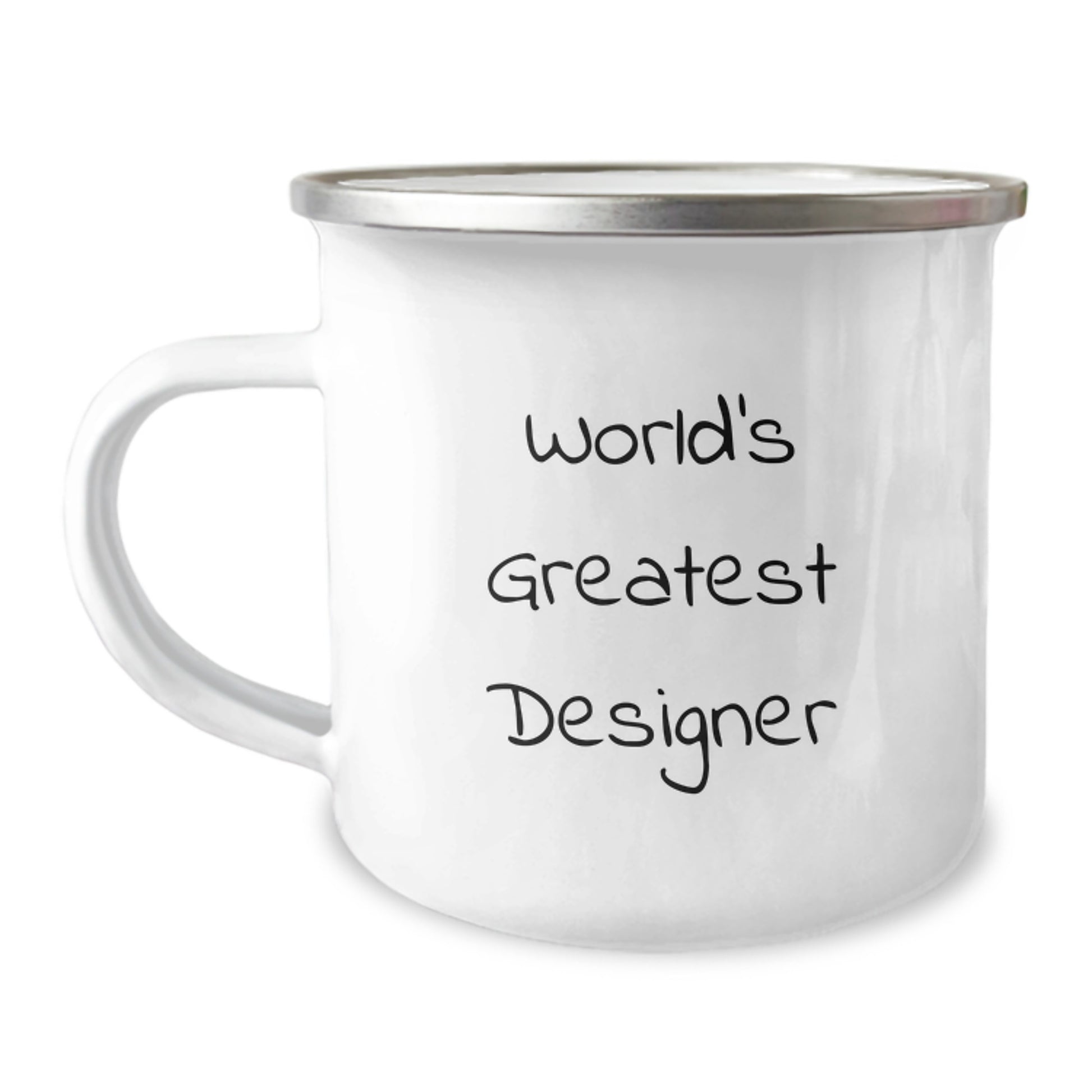 Funny World's Greatest Designer Gifts for Men - Camping Mug, Unique Father's Day Present from Family - Image 1