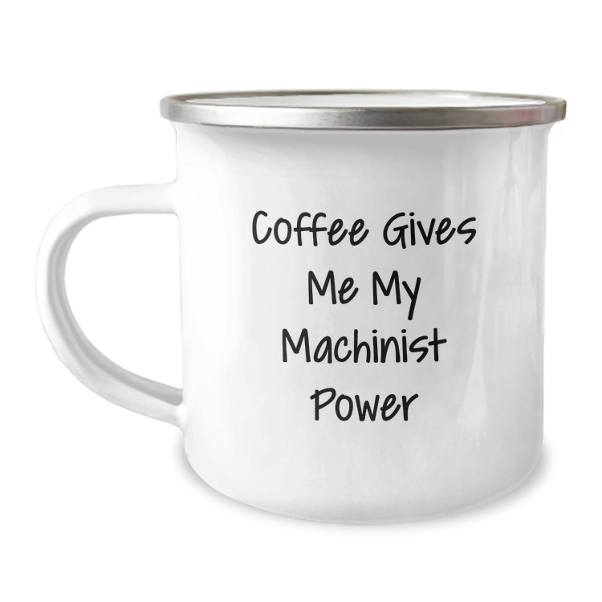 Funny Machinist Gifts for Men - Machinist Power Christmas Unique Gifts from Friends - Coffee Lovers Camping Mug - Image 1