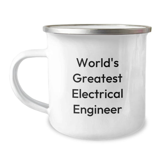 Funny Electrical Engineer Gifts, World's Greatest Electrical Engineer Quote Mug, Christmas Unique Gifts for Electrical Engineer Friends and Family - Image 1