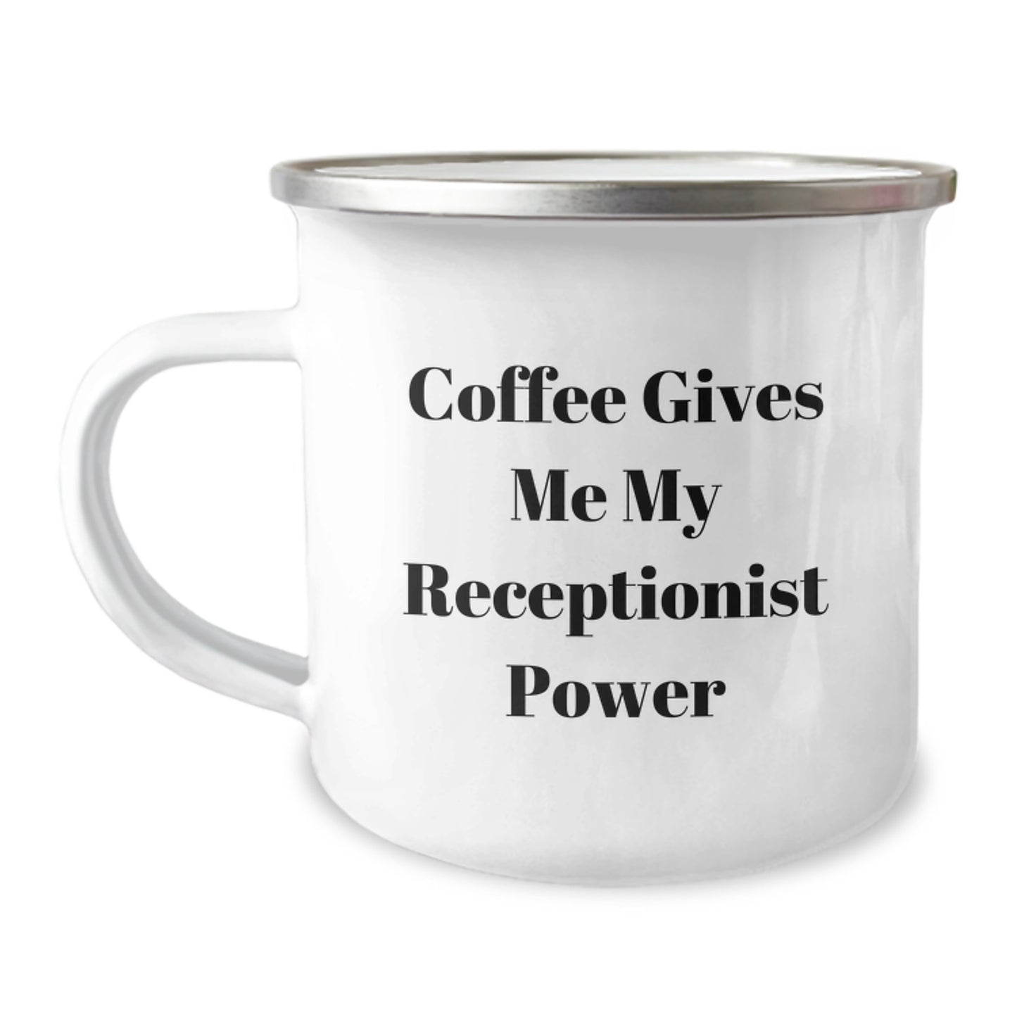 Funny Coffee Lovers Gifts from Men to Receptionist Friends on Valentine's Unique Camping Mugs - Image 1