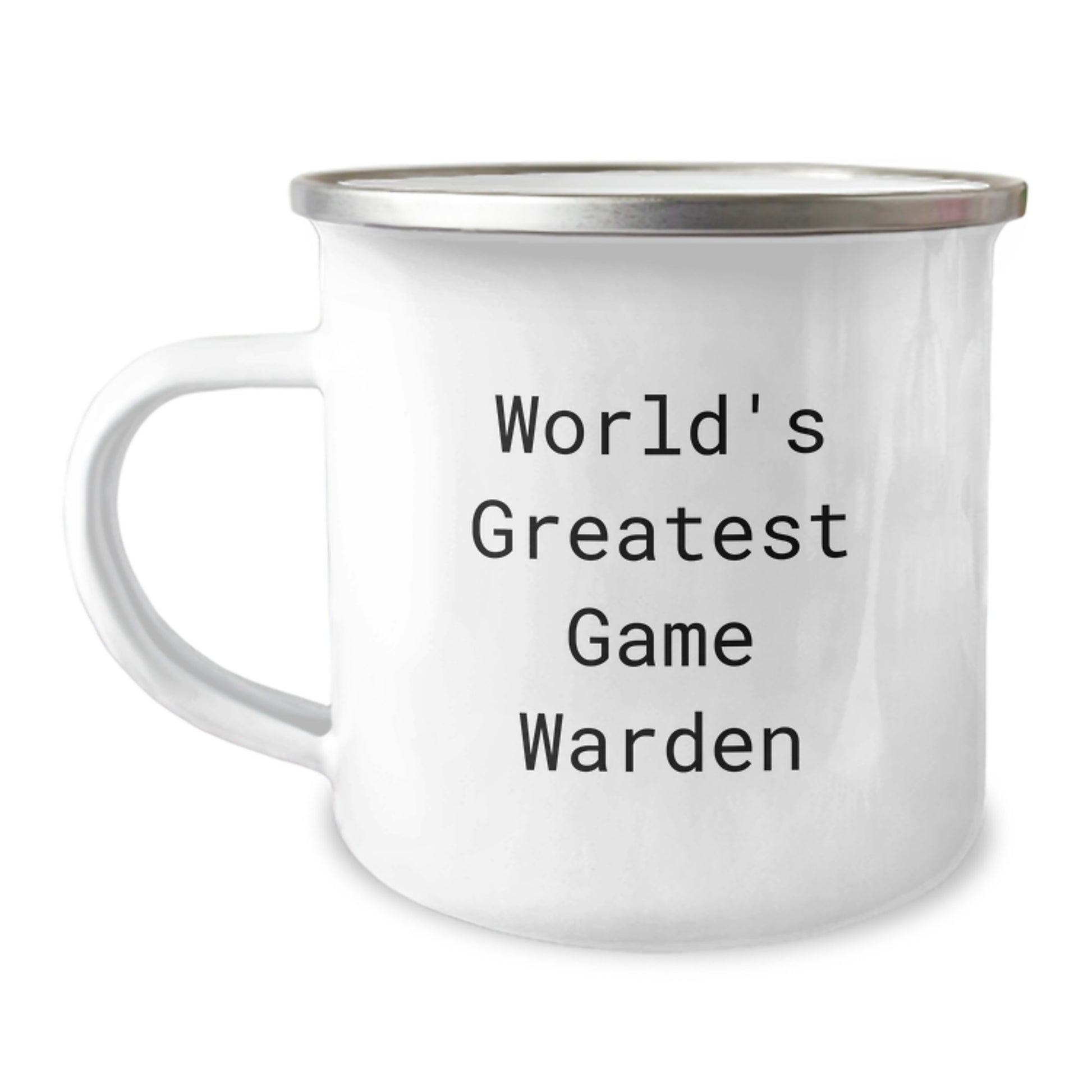 Funny Game Warden Gifts from Friends - World's Greatest Dad Camping Mug - Unique Father's Day Unique Gifts for Men - Funny Game Warden Quote on Camping Mug - Image 1