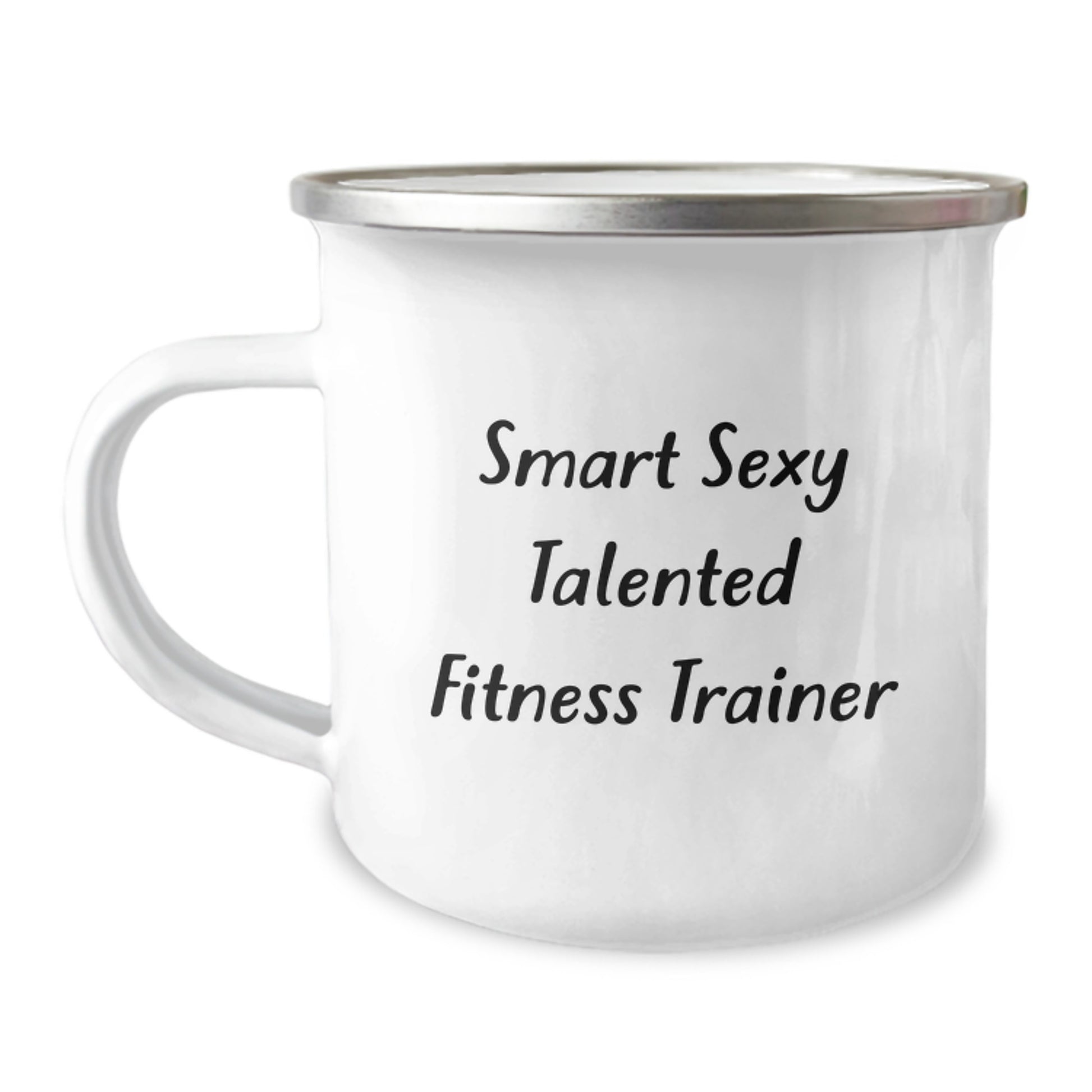 Funny Fitness Trainer Gift Ideas for Men, Smart Sexy Talented Christmas Unique Mug, Inspirational Trainer Gifts from Friends - Image 1
