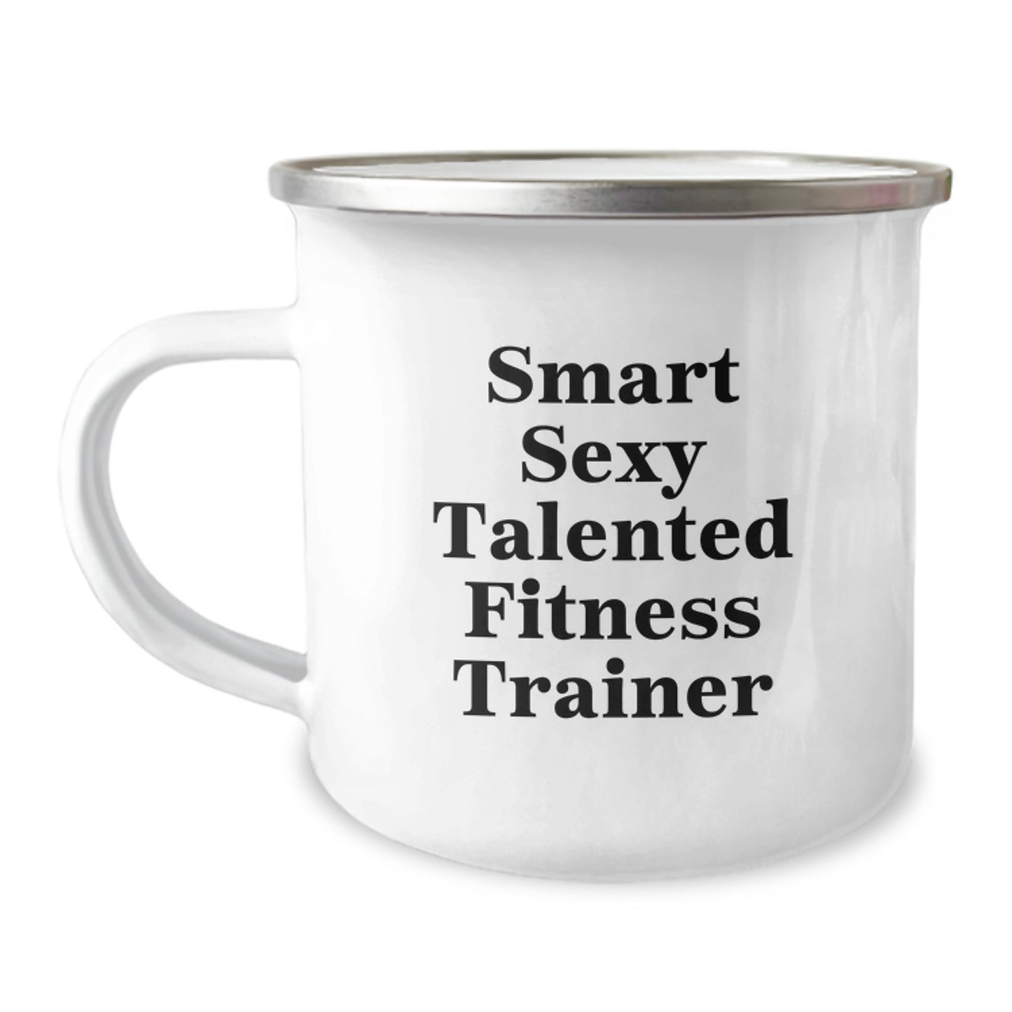 Funny Fitness Trainer Gifts from Men to Friends and Family - Smart Sexy Talented Camping Mug for Christmas - Image 1