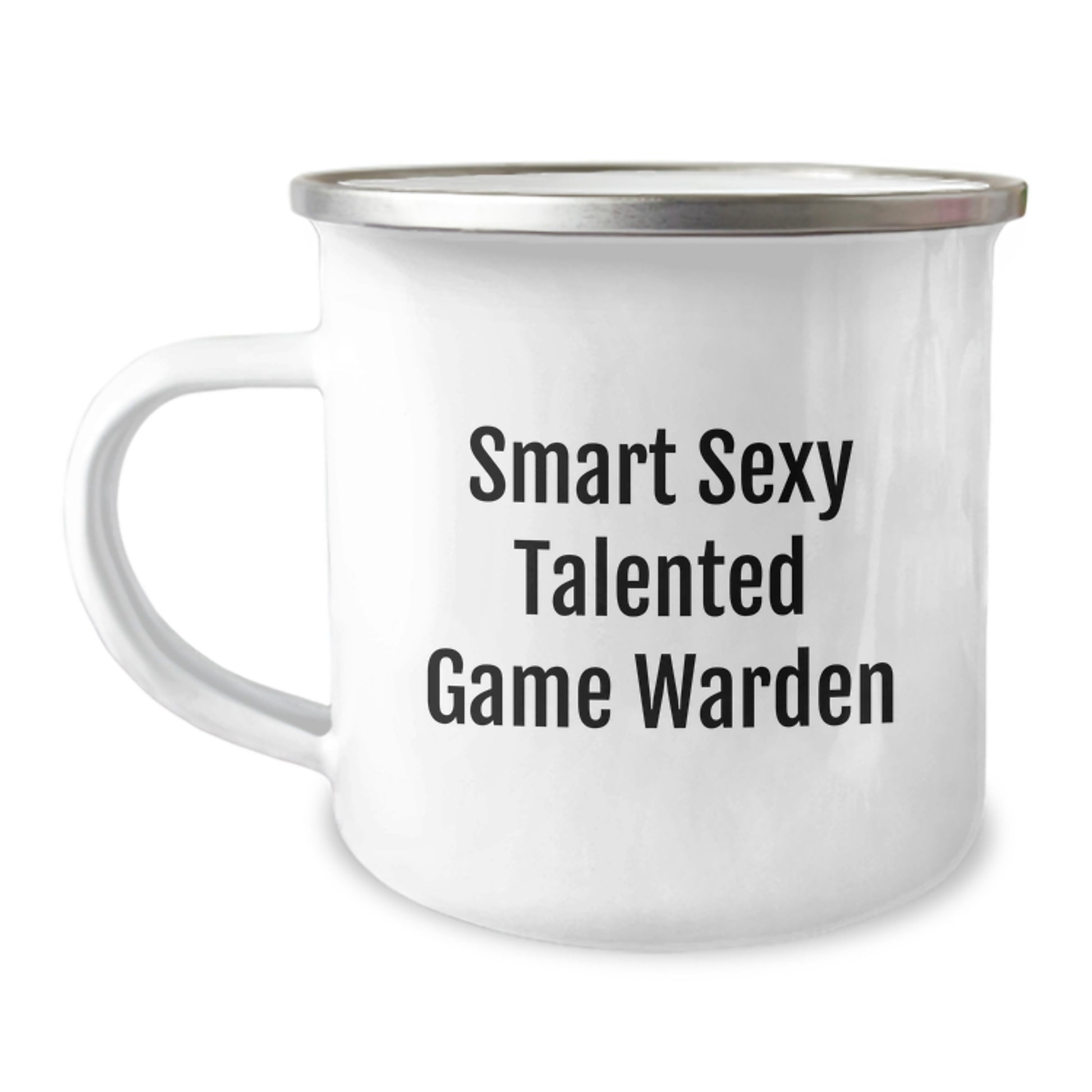Funny Game Warden Gifts for Men, Christmas Unique Mugs for Camping Lovers, Smart Sexy Talented Quote Mug - Image 1