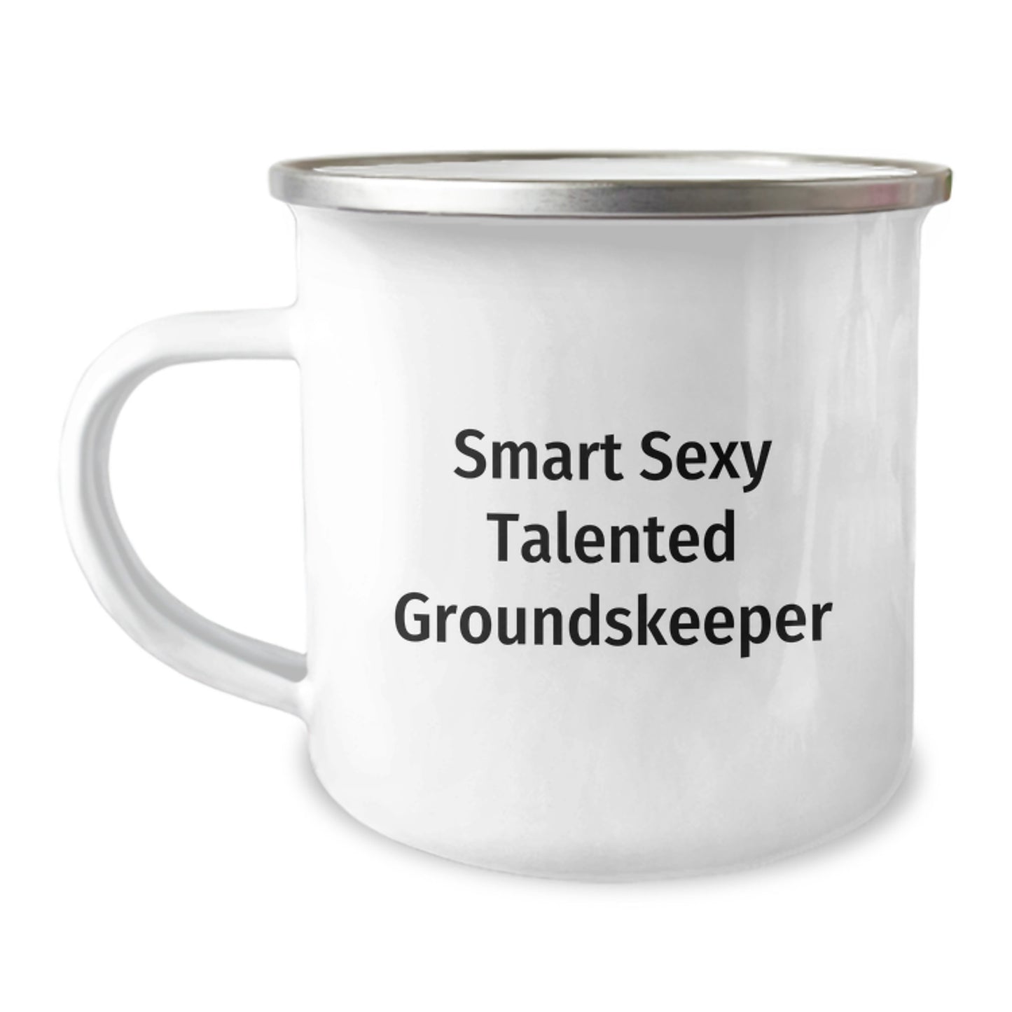 Funny groundskeeper Gifts from Men for Smart Sexy Talented groundskeeper, Camping Mug for Christmas Unique Gifts, groundskeeper Appreciation Mug for Friends - Image 1