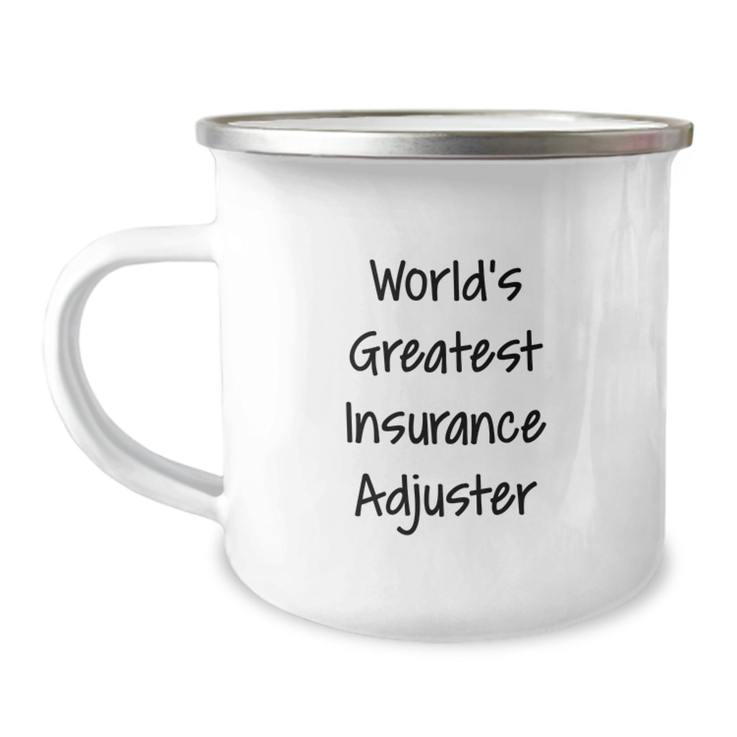 Funny Insurance Adjuster Gifts for Insurance Adjusters, Mother's Day Unique Gifts from Friends to Insurance Adjusters, World's Greatest Camping Mug - Image 1