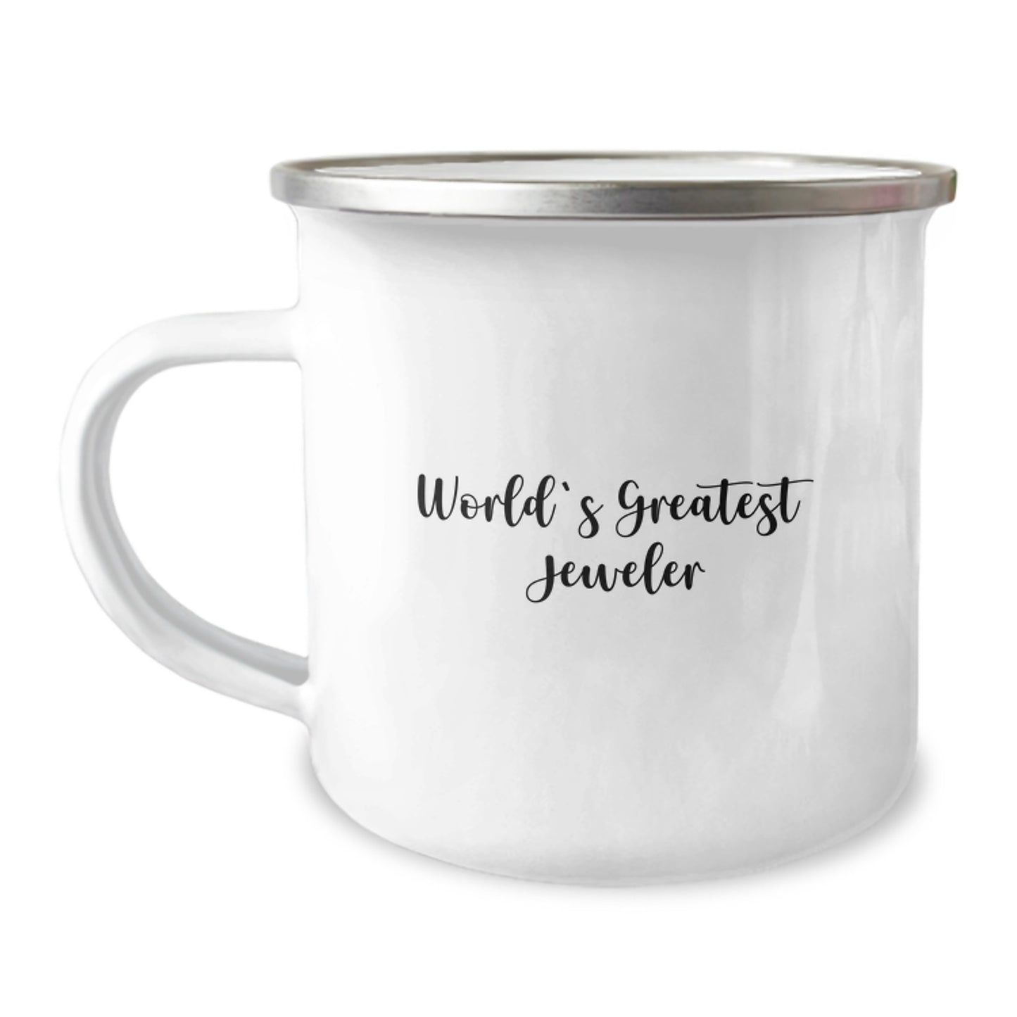Funny Gifts for the World's Greatest Jeweler Dad - Unique Camping Mug - Image 1