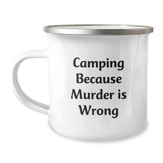 Camping Gifts from Family - Funny Camping Mug for Men, Unique Christmas Unique Gifts for Camping Enthusiasts - Image 1