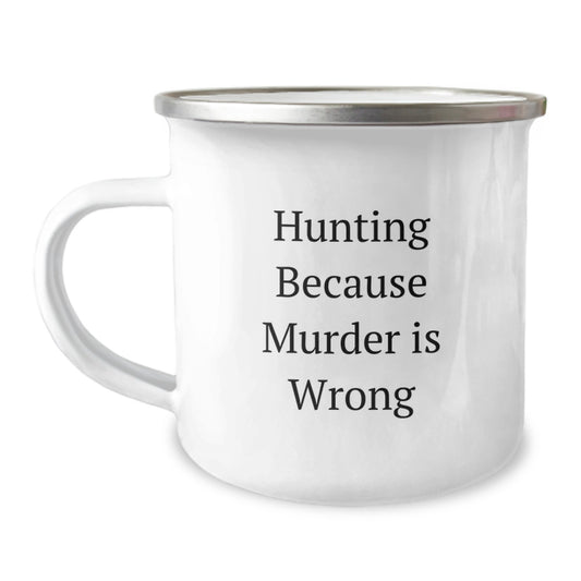 Funny Hunting Quotes Gifts from Men - Christmas Unique Hunting Camping Mug for Hunting Friends - Image 1