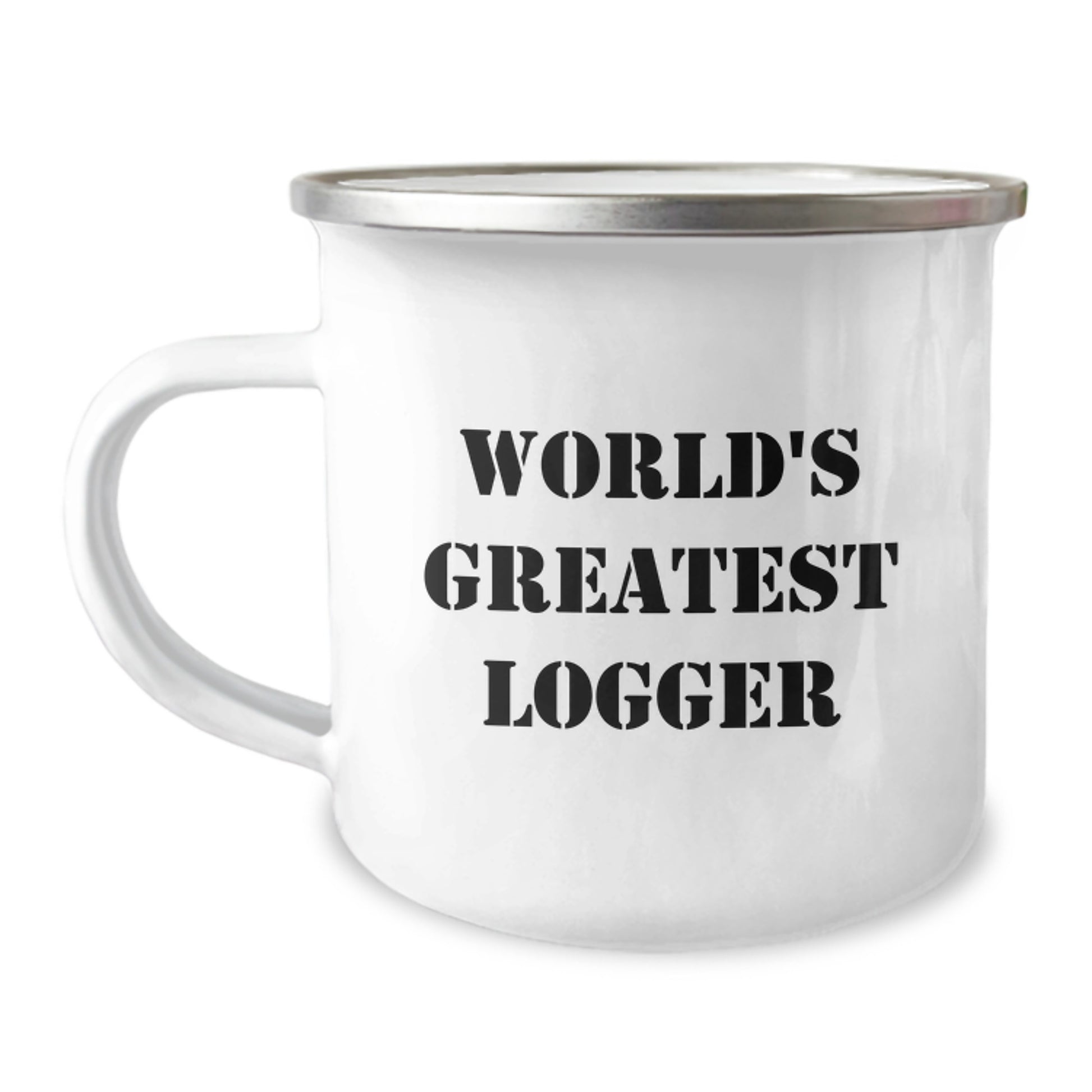 Funny Logger Gifts for Men, Unique Christmas Unique Gifts from Men, World's Greatest Logger Camping Mug - Image 1