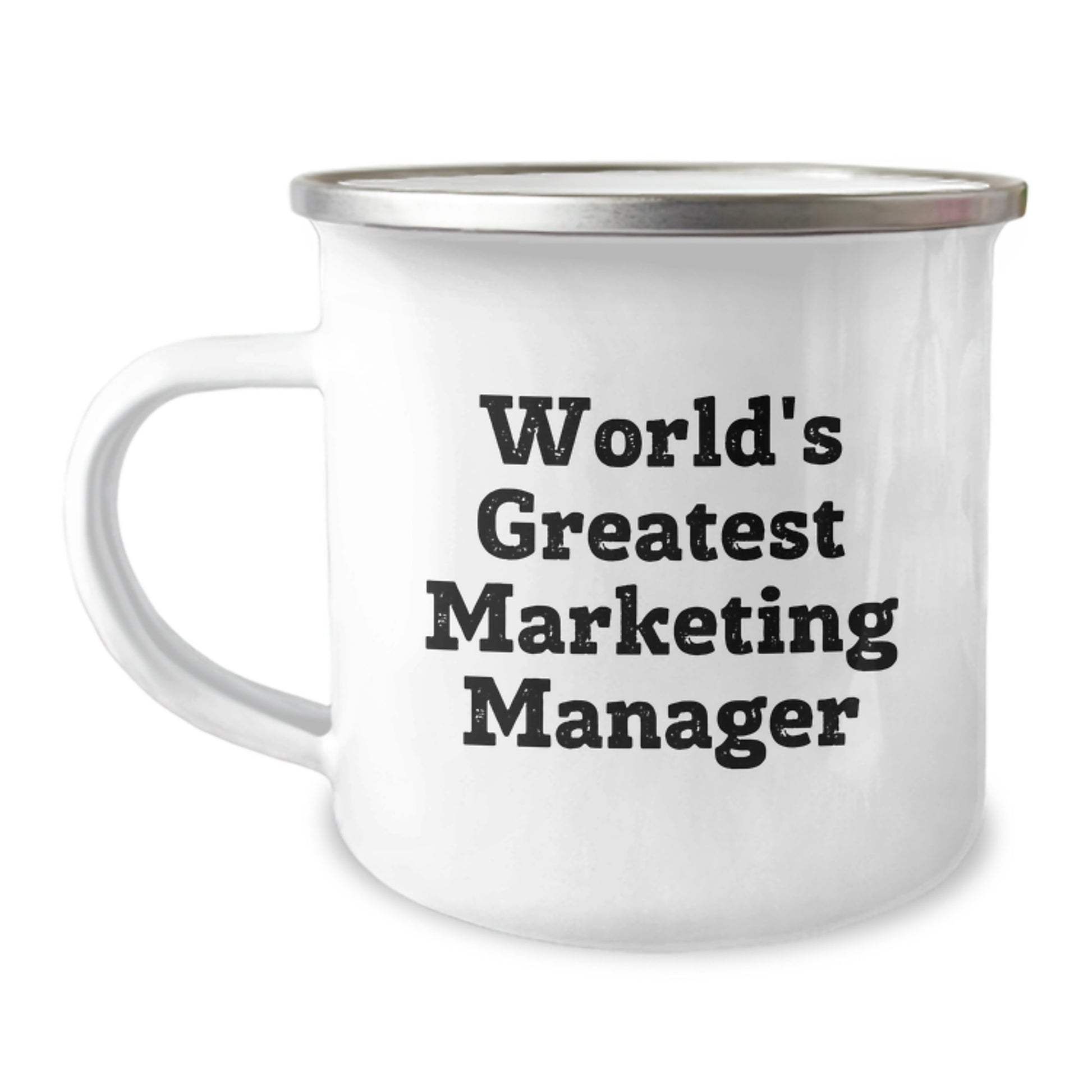 Funny World's Greatest Marketing Manager Gifts for Him, Christmas Unique Mugs for Marketing Manager, Stainless Steel Camping Mugs with Inspirational Quote, Gifts from Friends and Family - Image 1