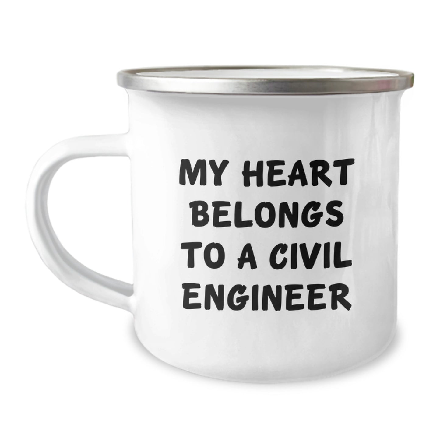 Funny Civil Engineer Gifts for Him Graduation Unique Camping Mug from Friends - Image 1