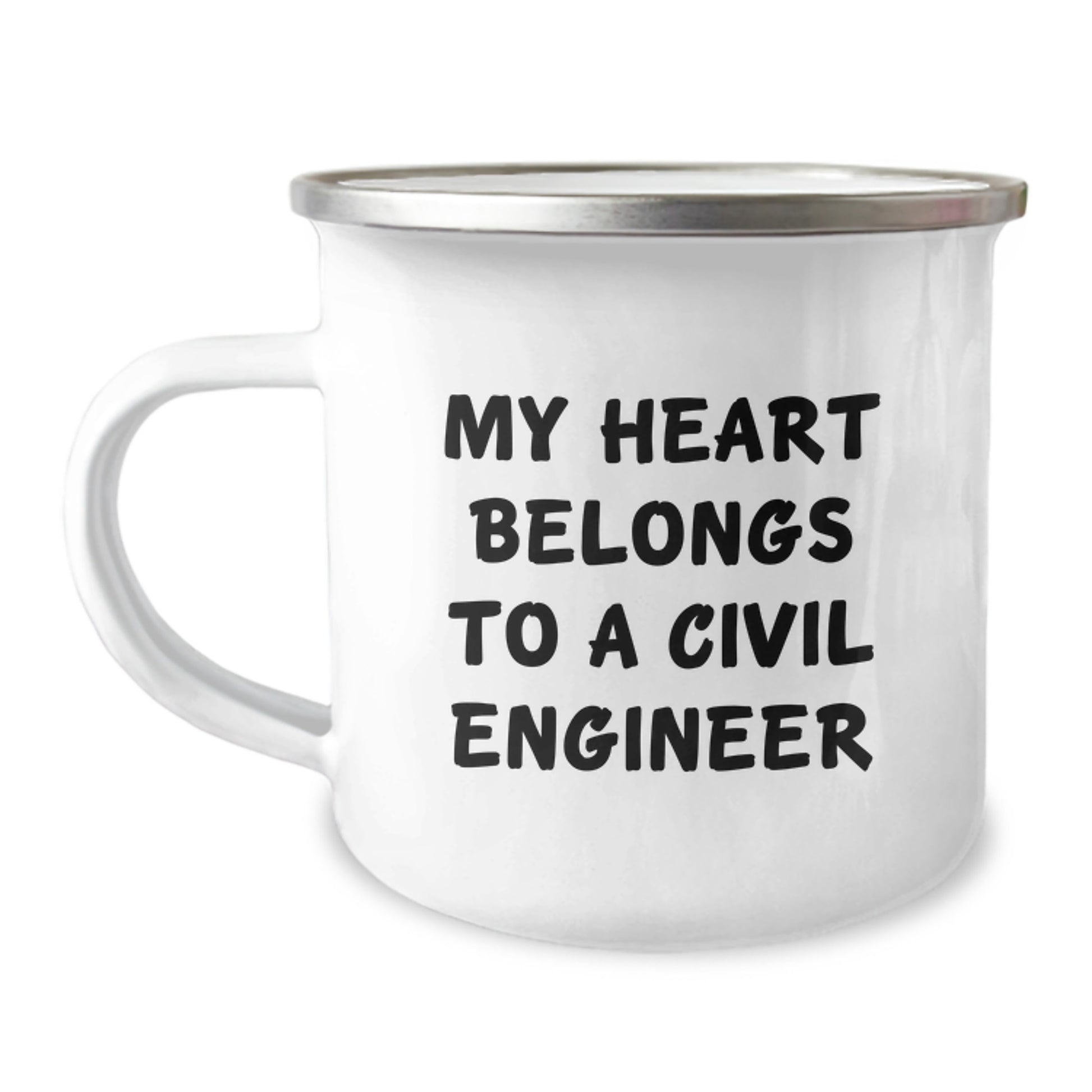Funny Civil Engineer Gifts for Him Graduation Unique Camping Mug from Friends - Image 1