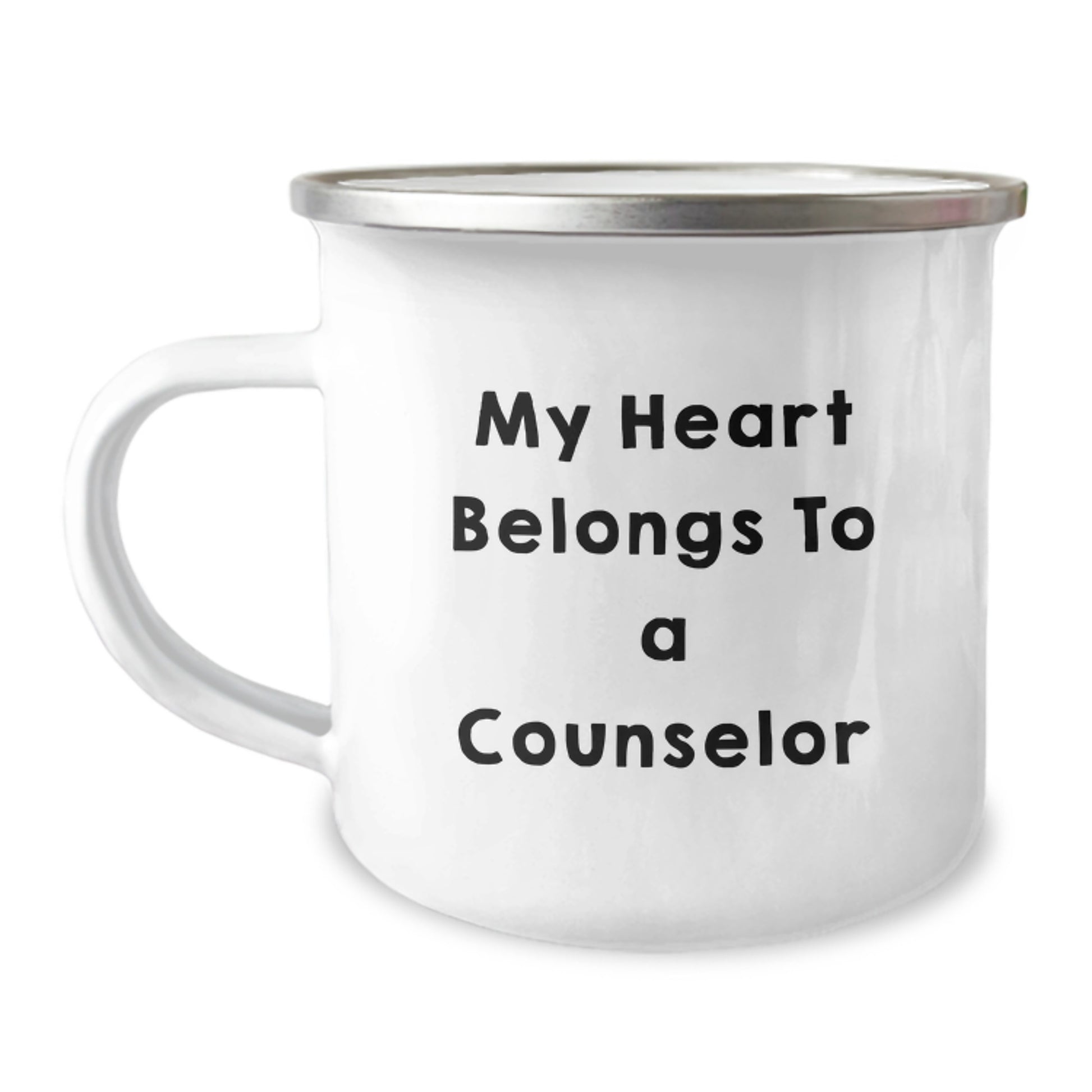 Funny Counseling Gifts for Counselor Friends from Family - My Heart Belongs To A Counselor - Graduation Unique Cheers for Counselor Men Women Friends - Image 1