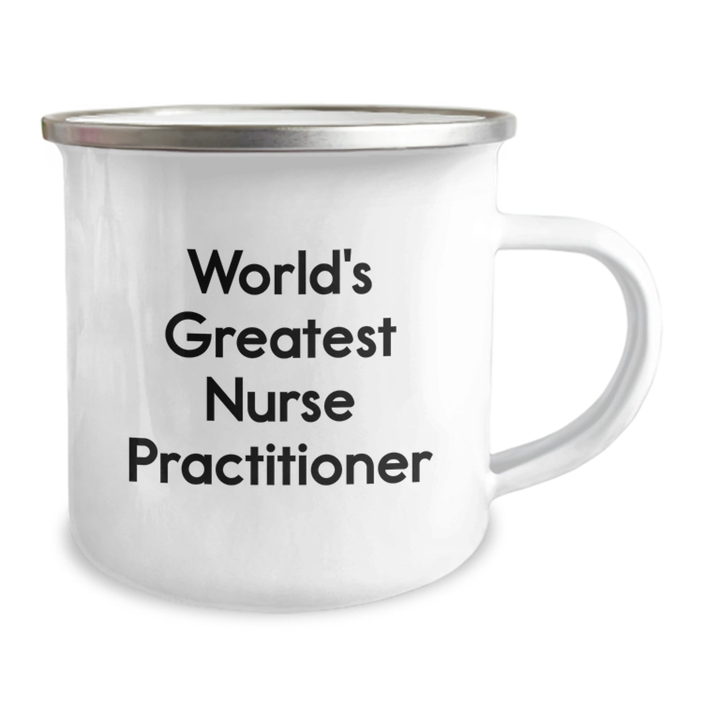 Funny Inspirational Gifts from Men to World's Greatest Nurse Practitioner Friend, Unique Camping Mug for Nurse Practitioner on Mother's Day, Best Gift for Nurse Practitioner - Image 2
