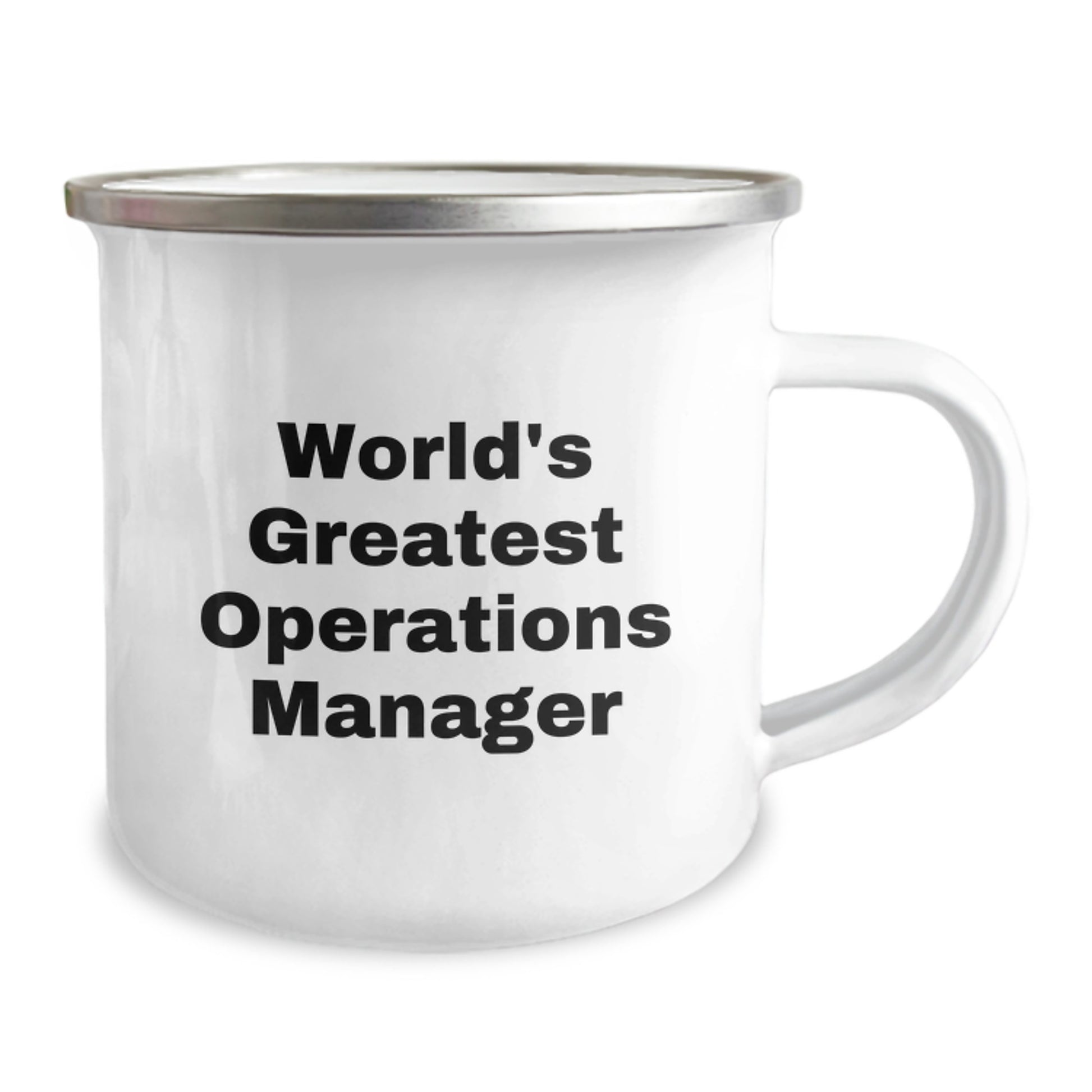 Unique Christmas Unique Gifts for Operations Manager Men, Funny 'World's Greatest Operations Manager' Camping Mug for Family Friends Coworkers - Image 2