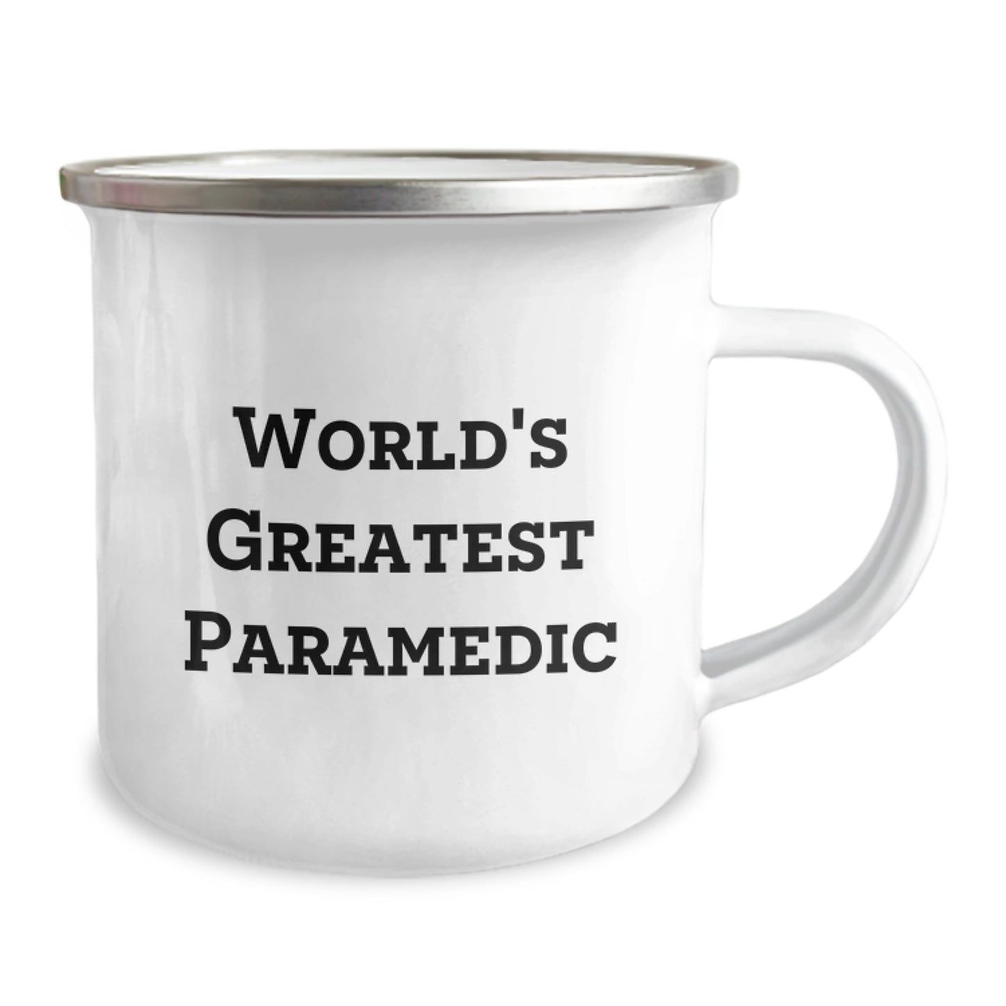 Funny Rescue Worker Gifts from Men on Valentine's for Rescue Worker Friends - World's Greatest Camping Mug - Image 2