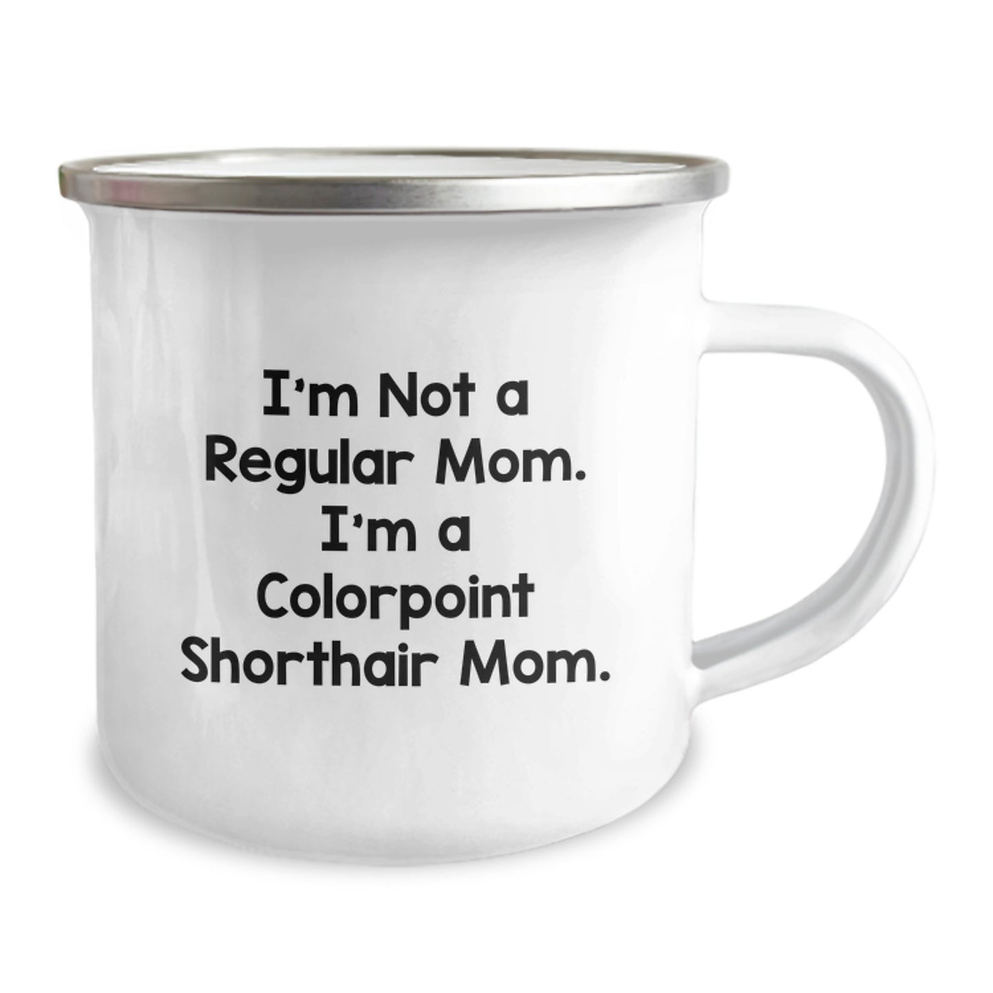 Funny Colorpoint Shorthair Cat Mom Coffee Lovers Birthday Unique Gifts - Image 2