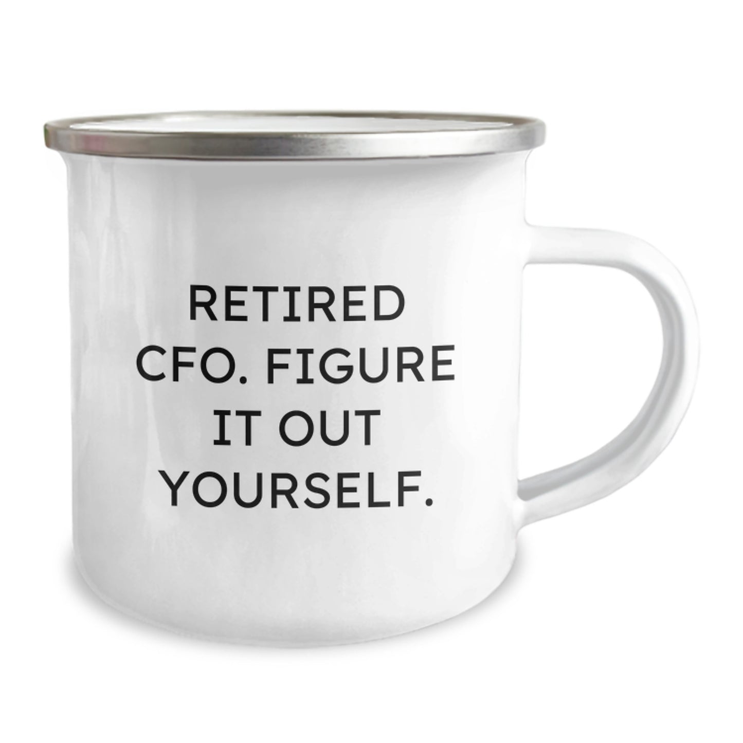 Funny Gifts for CFOs, Inspirational CFO Camping Mug, Christmas Unique Gifts from Friends to CFO - Image 2