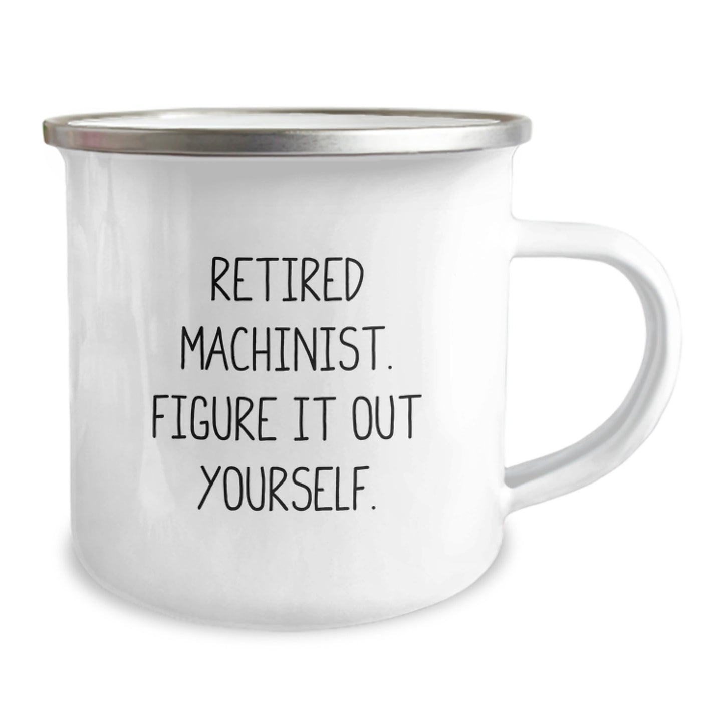 Funny Machinist Gifts from Friends, Retired Machinist, Camping Mug for Machinist, Unique Birthday Unique Gifts for Men, Women, Family, Coworkers - Image 2