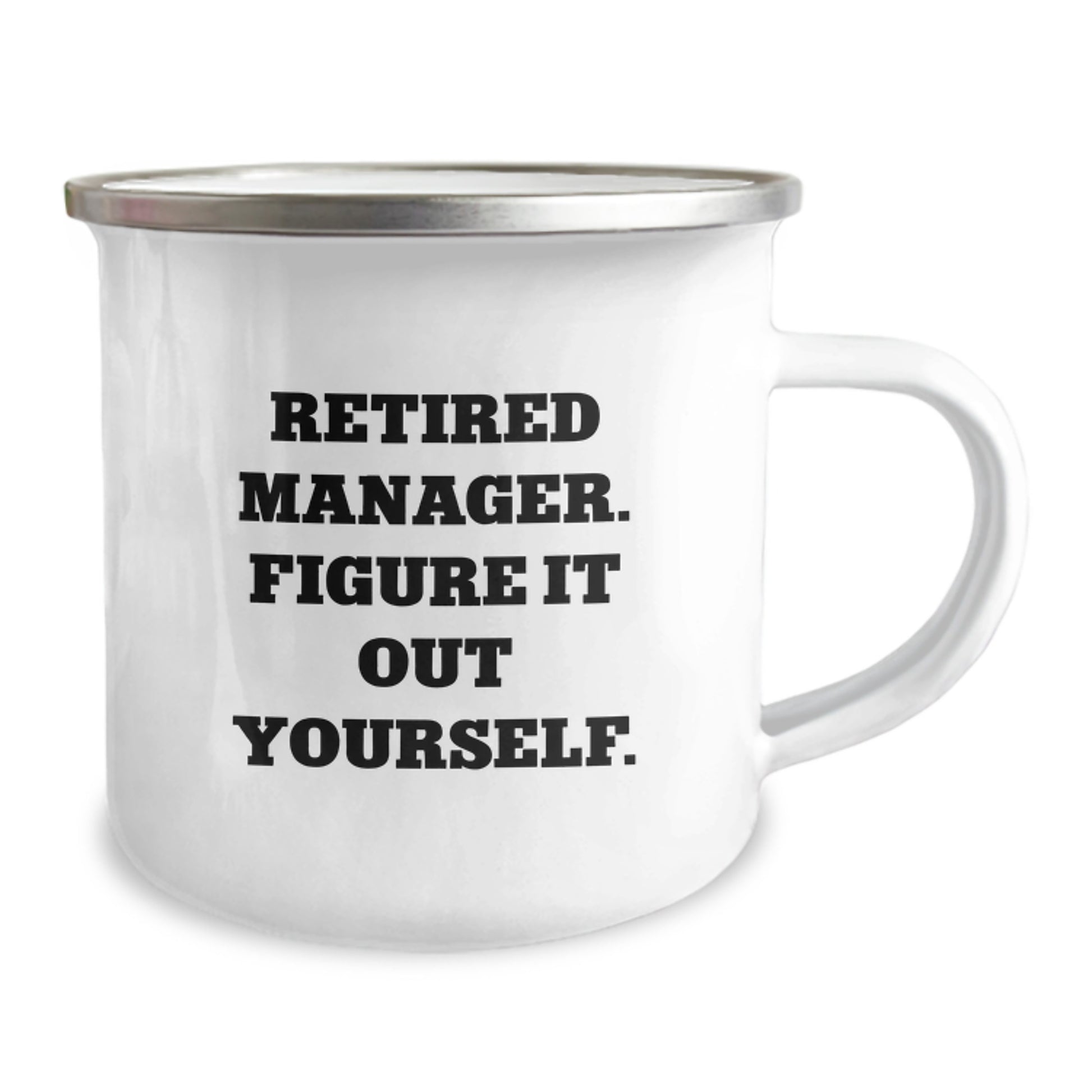 Funny Manager Gifts for Graduation - Camping Mug from Friends - Image 2