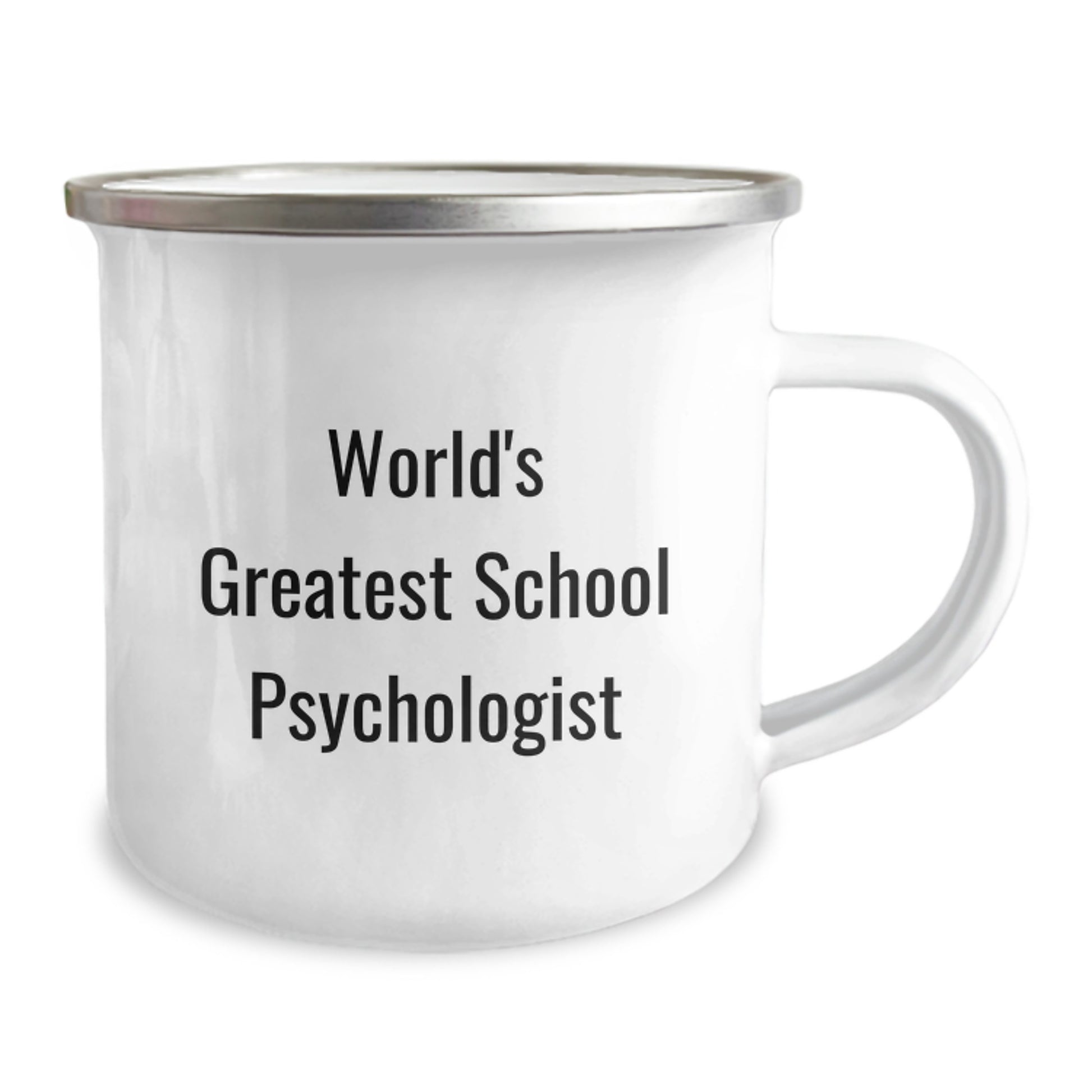 Funny School Psychologist Gifts from Friends for Valentine's Unique Camping Mug World's Greatest - Image 2