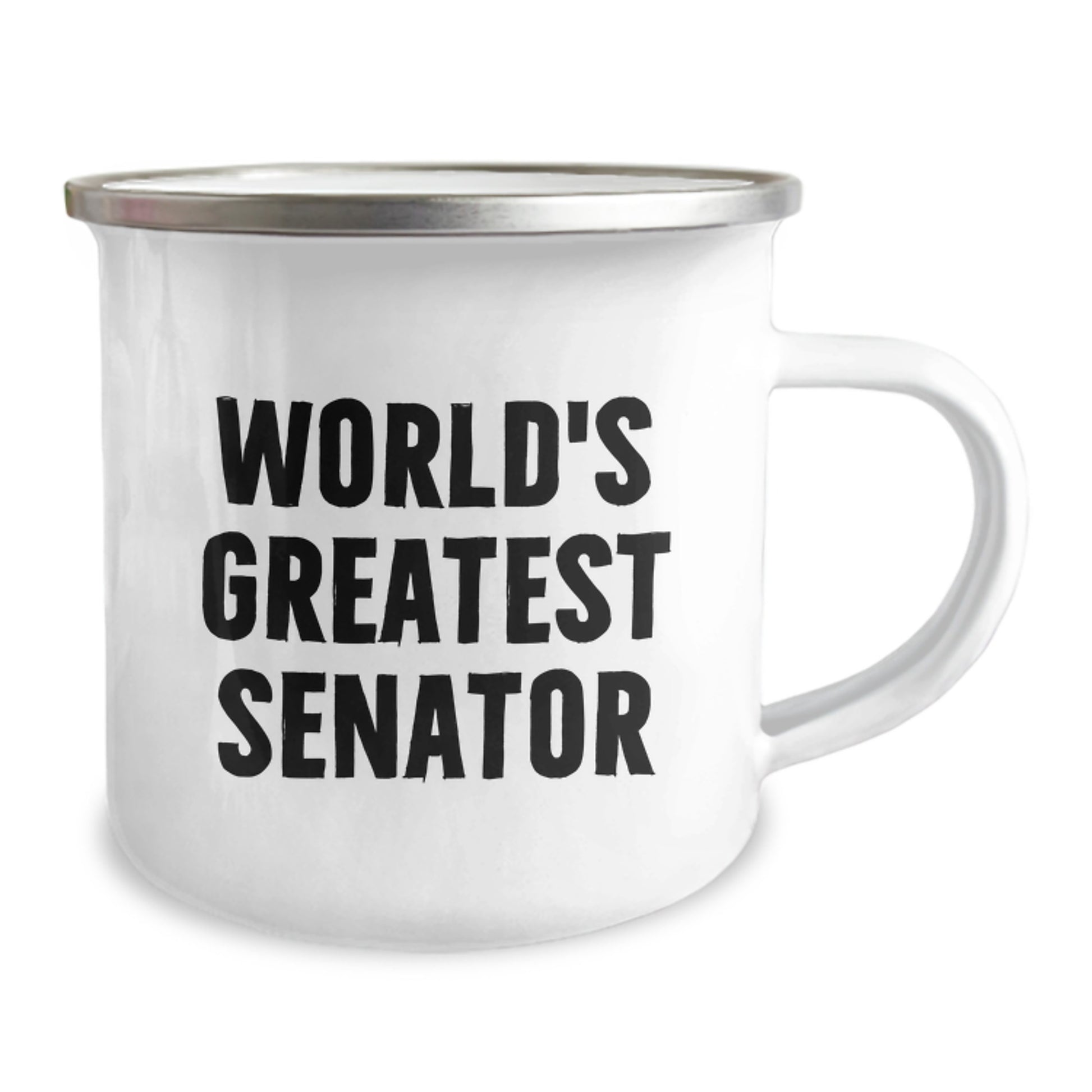 Senator Gifts - Funny World's Greatest Senator Camping Mug for Senator Friends and Family on Valentine's - Image 2