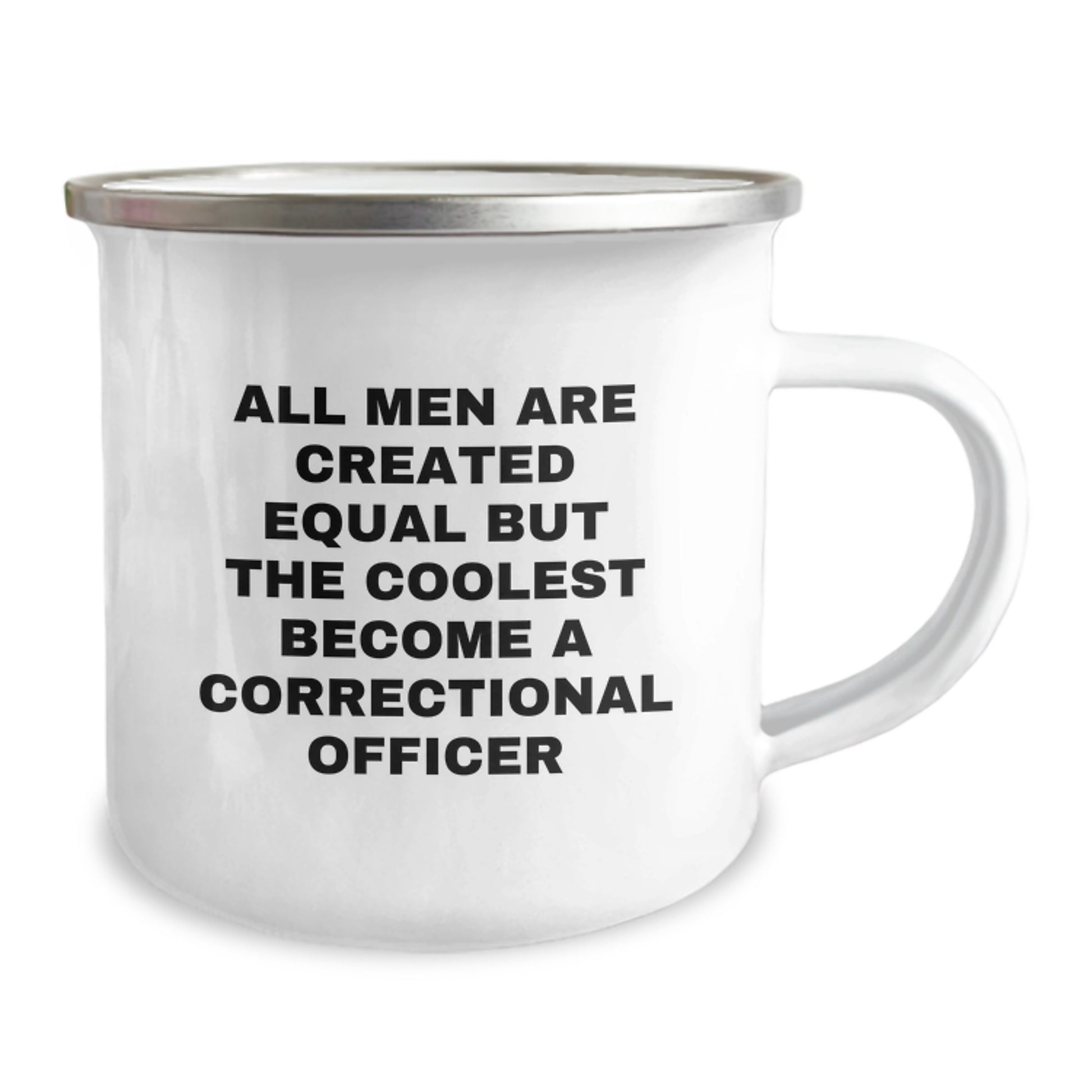 Funny Correctional Officer Gifts from Friends, Unique Camping Mug for Correctional Officer Enthusiasts, Christmas Unique Gifts for Men - Image 2