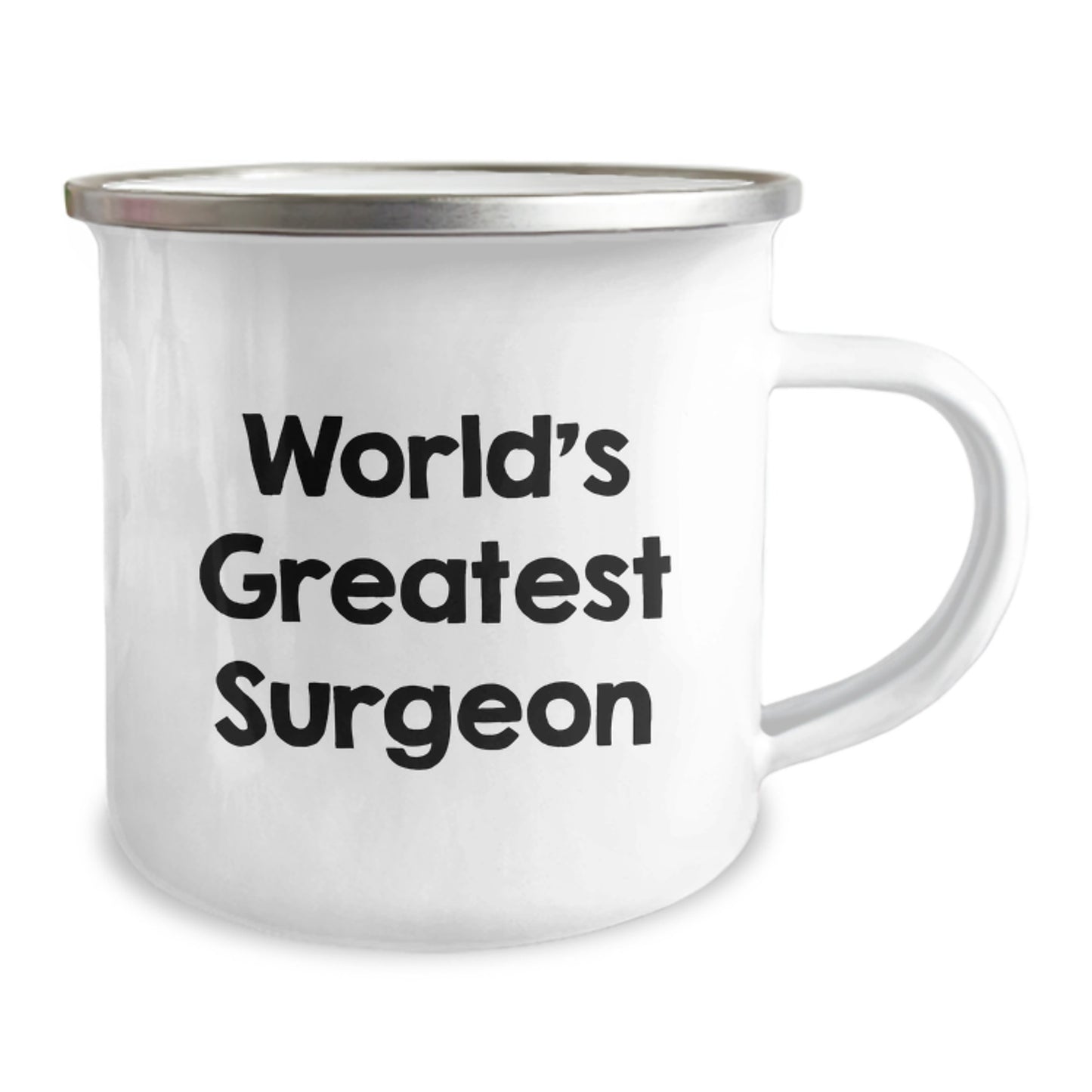 Surgeon Camping Mug Gifts from Friends for World's Greatest Surgeon on Valentine's - Image 2